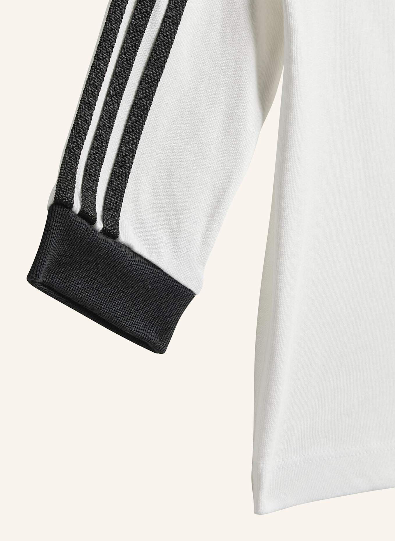 adidas Originals DENIM KIDS LONGSLEEVE-SET: WEISS/ SCHWARZ