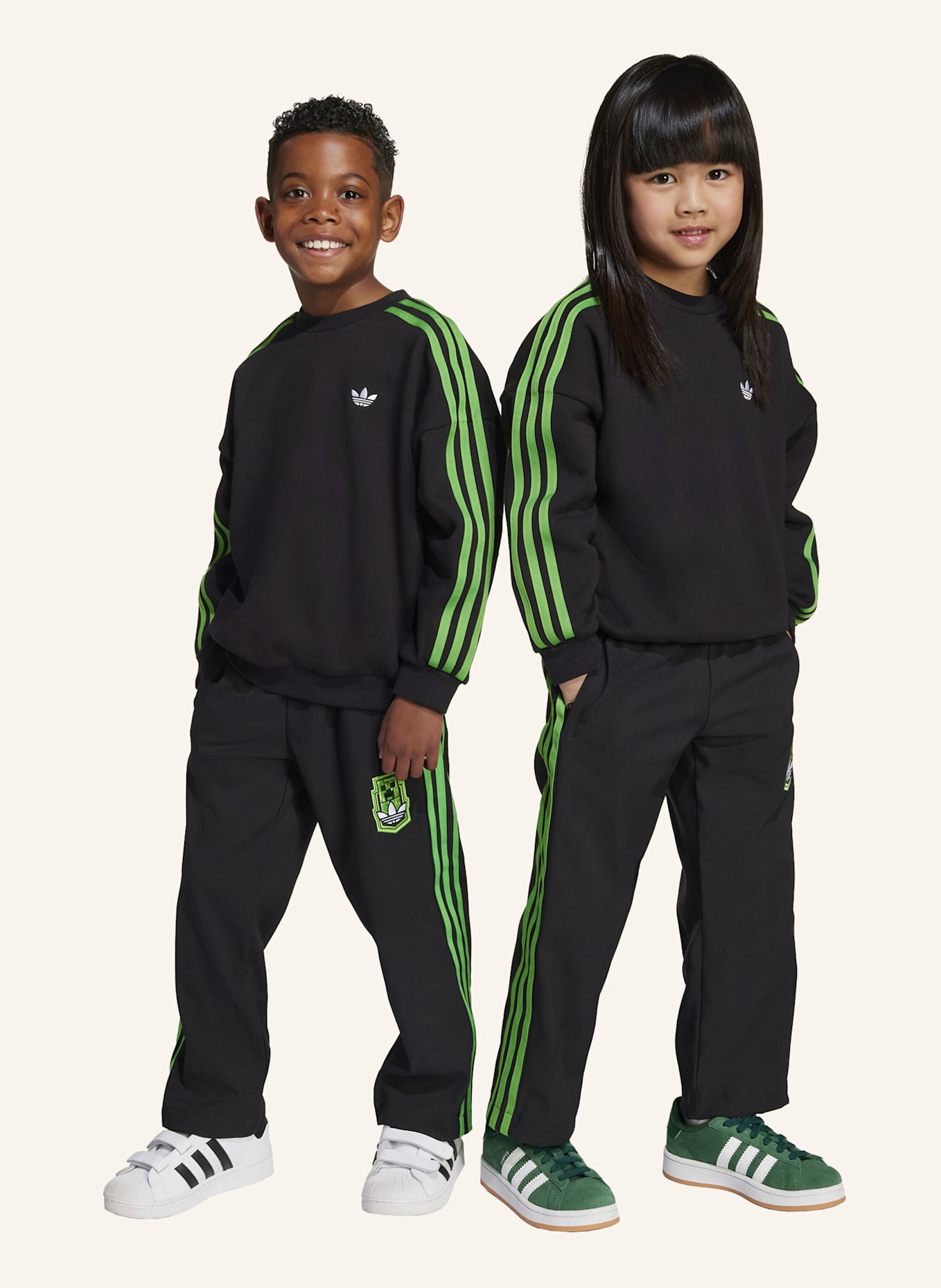 adidas Originals ADIDAS MINECRAFT KIDS SET: SCHWARZ