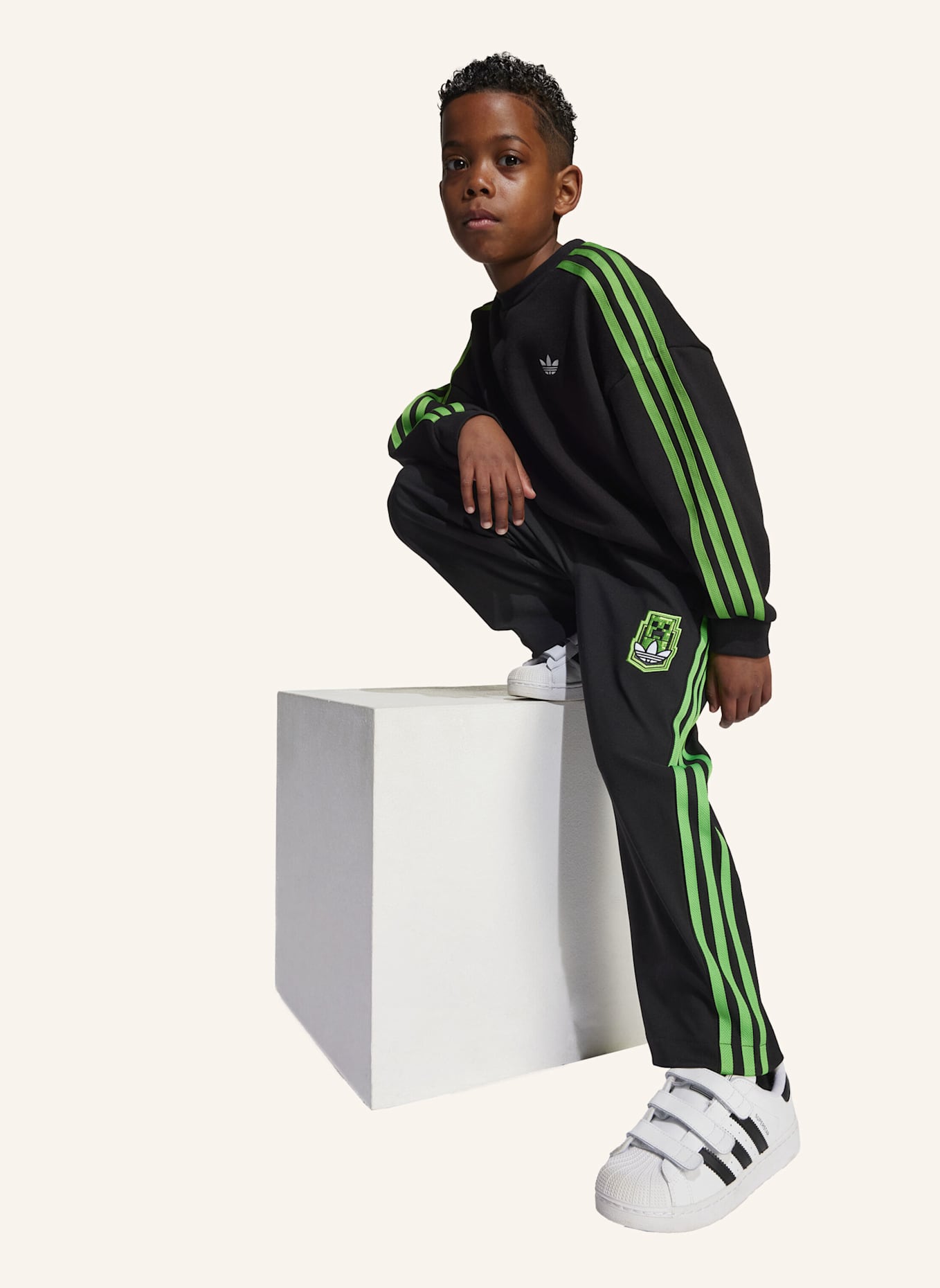 adidas Originals ADIDAS MINECRAFT KIDS SET: SCHWARZ