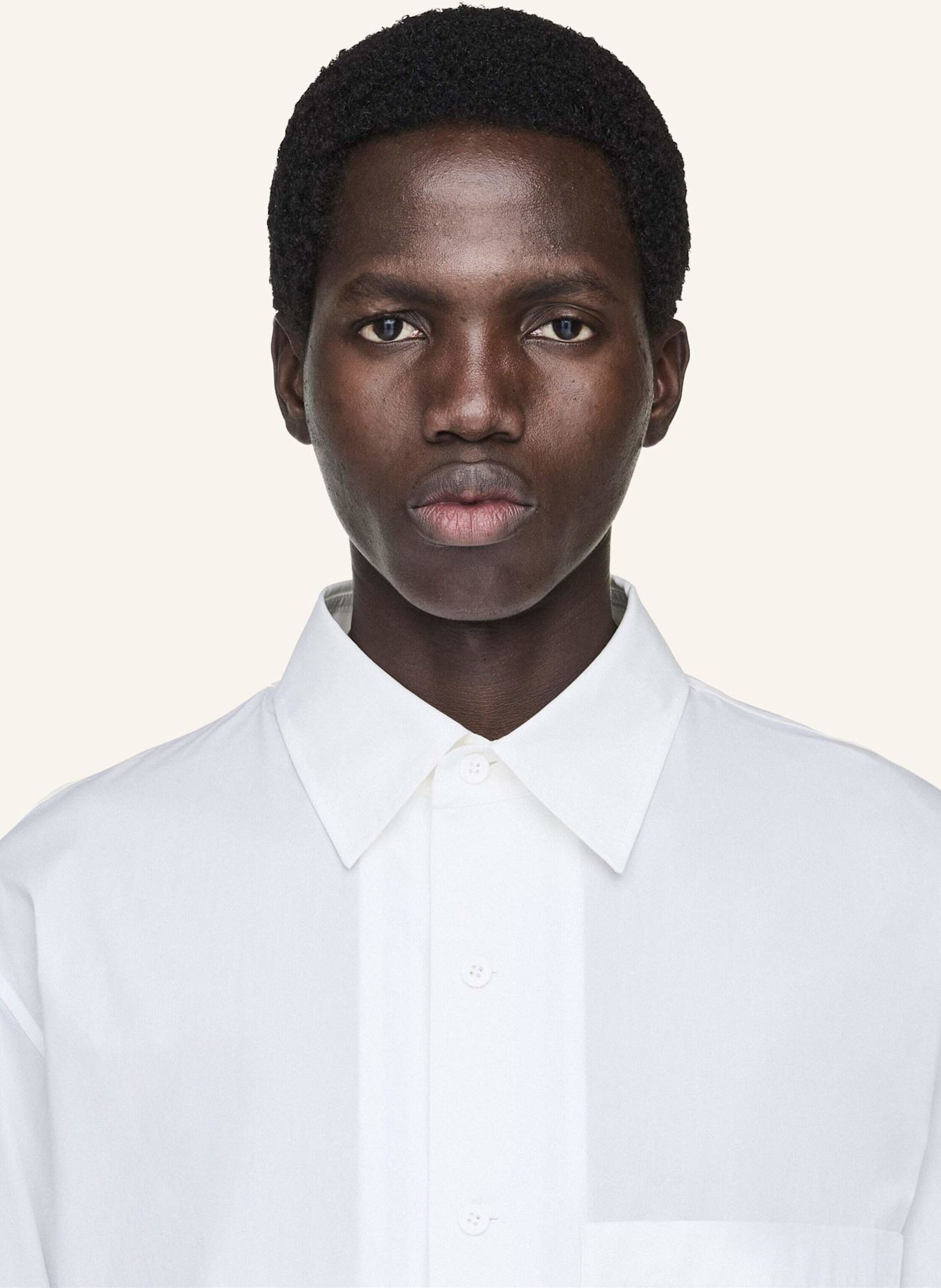 Y-3 Y-3 SPORTY COTTON SHIRT: WEISS