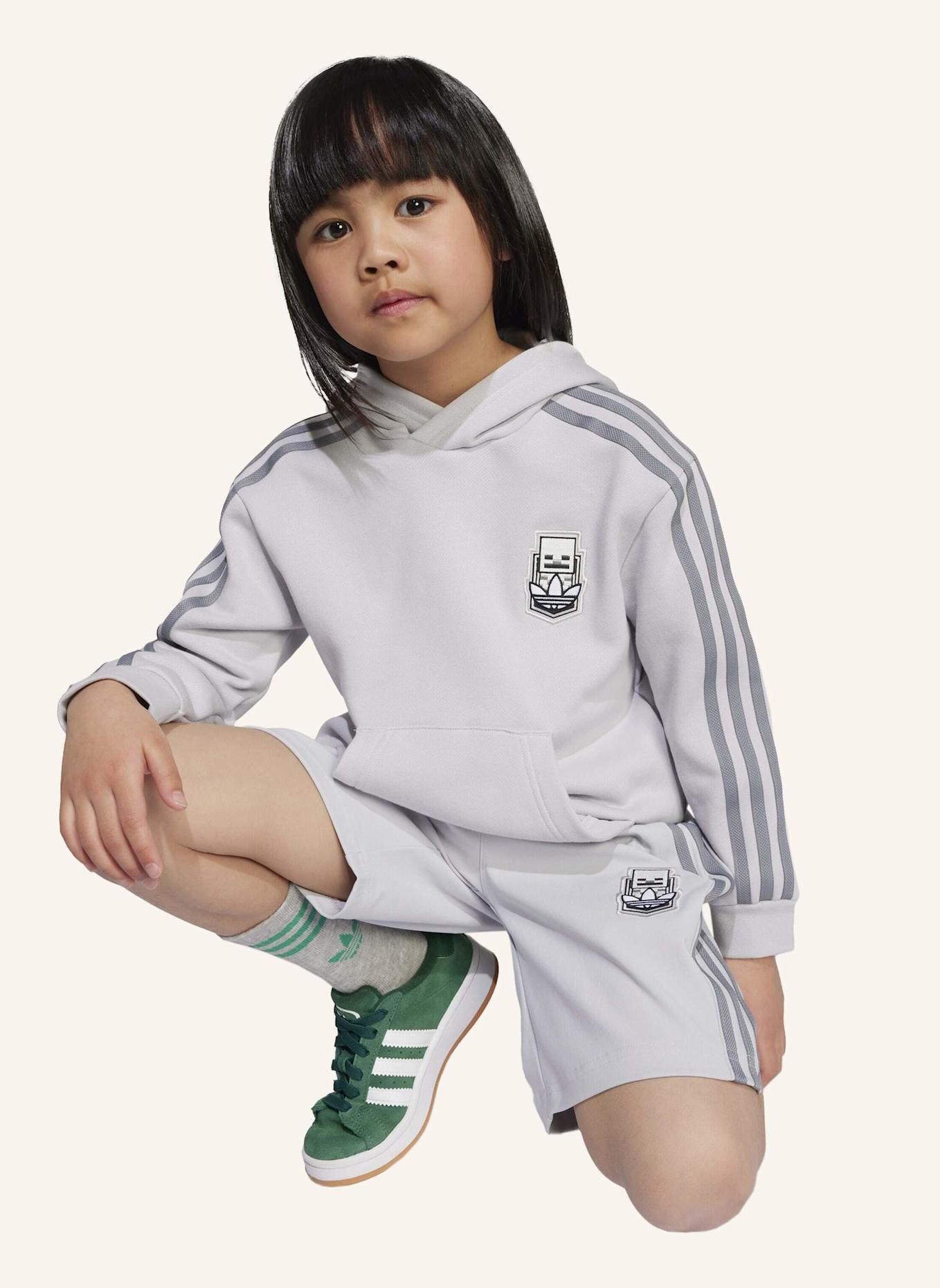 adidas Originals ADIDAS X MINECRAFT KIDS HOODIE SHORT SET: GRÜN