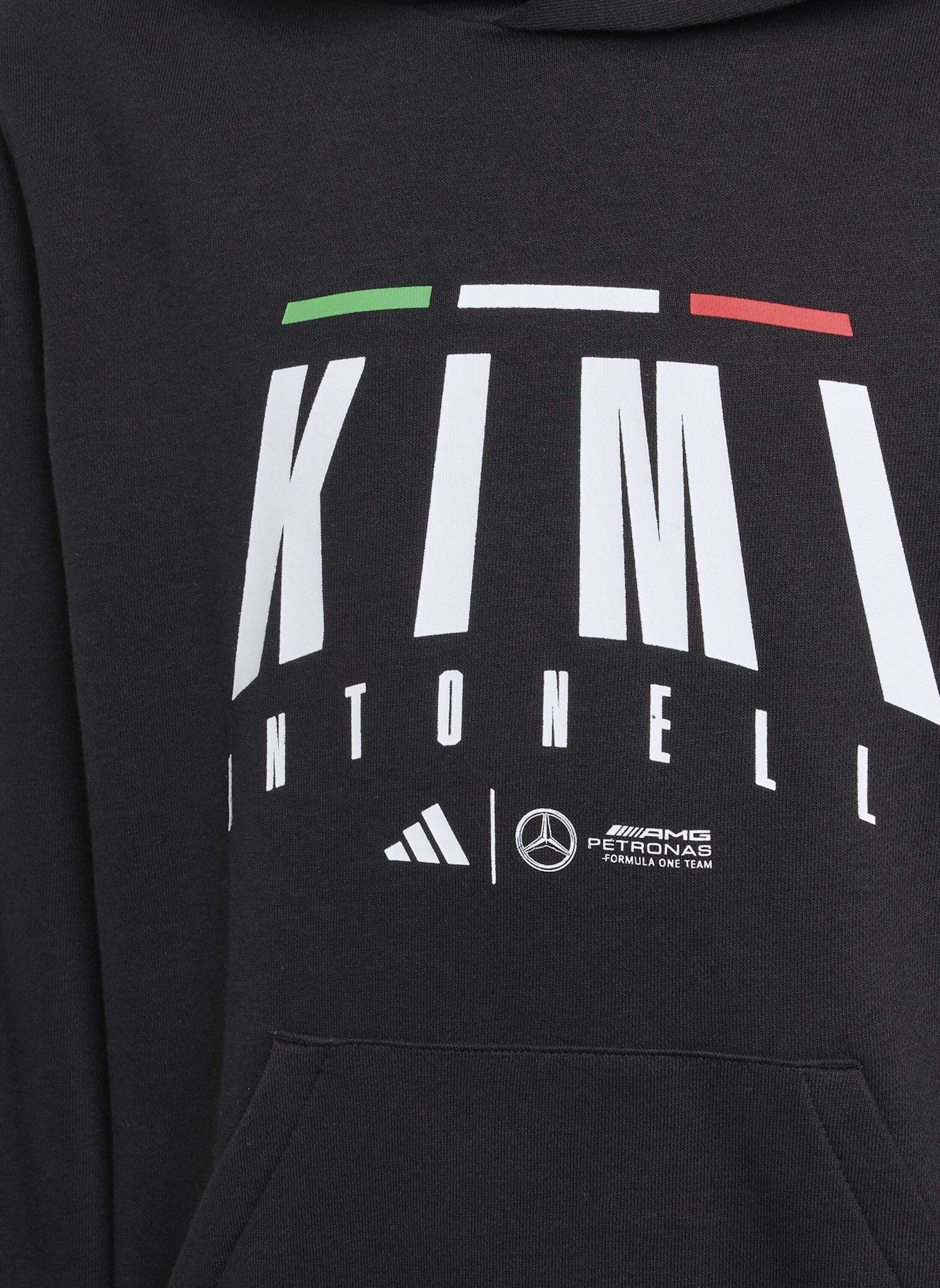 adidas MERCEDES - AMG PETRONAS FORMULA ONE TEAM KIMI ANTONELLI KIDS HOODIE: SCHWARZ