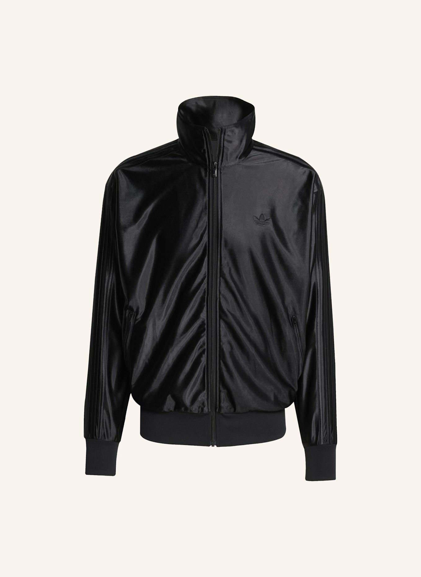 adidas Originals FIREBIRD METALLIC ORIGINALS JACKE: SCHWARZ