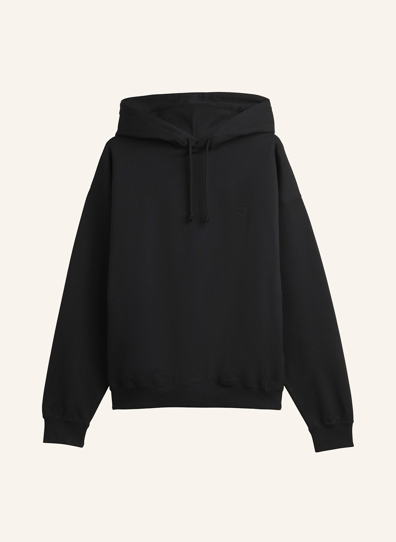 Y-3 Y-3 FT HOODIE: SCHWARZ