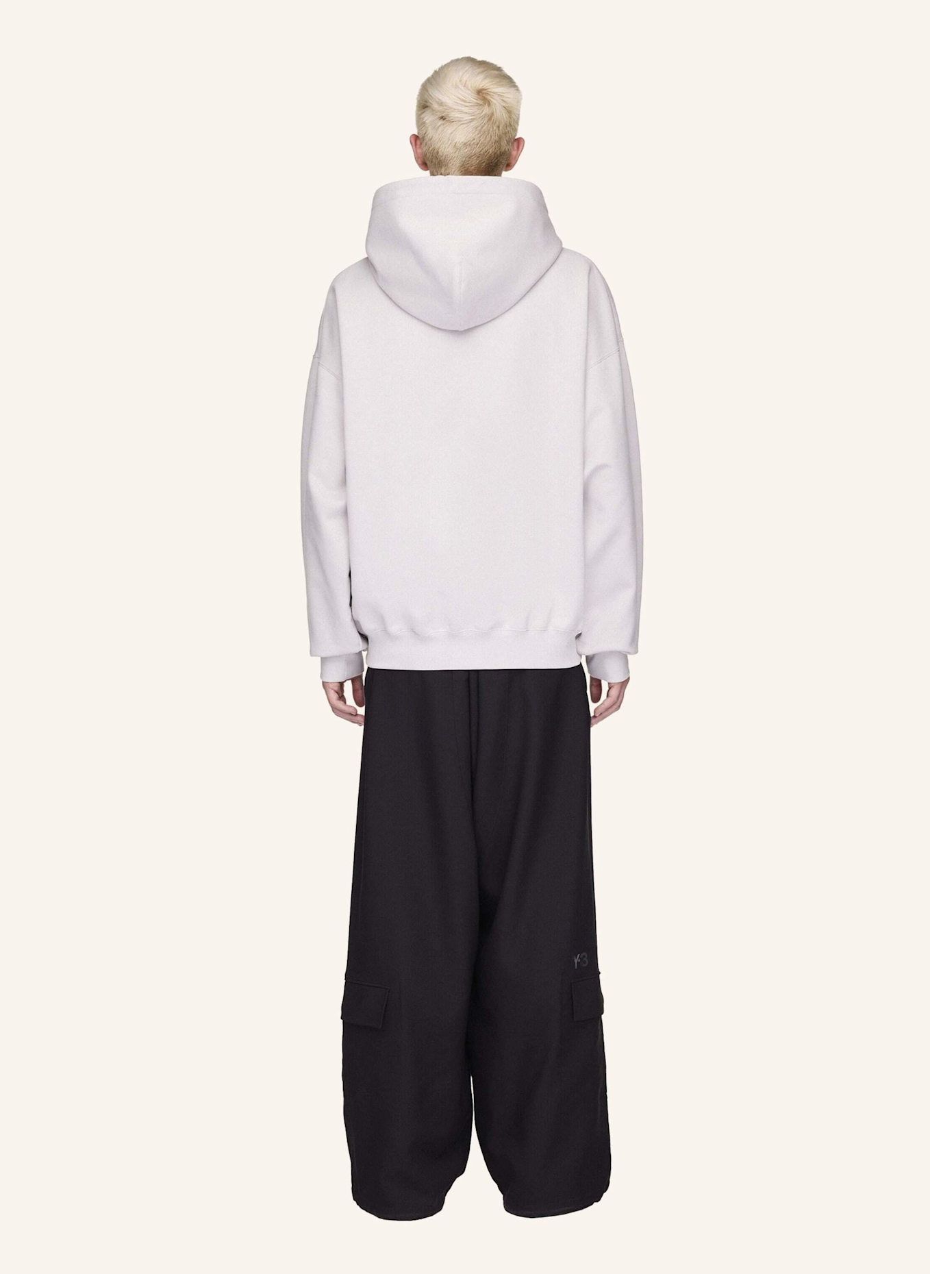 Y-3 Y-3 FT HOODIE: GRAU