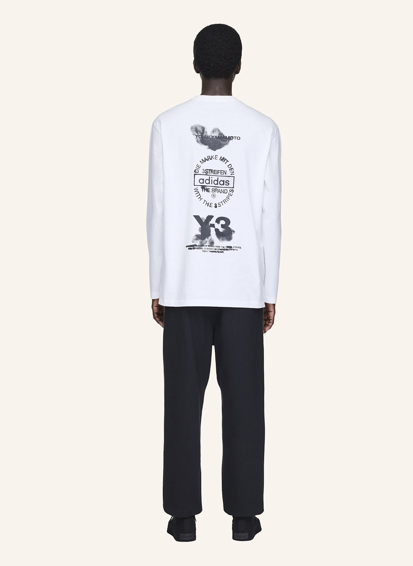 Y-3 Y-3 FT TRAININGSHOSE: SCHWARZ