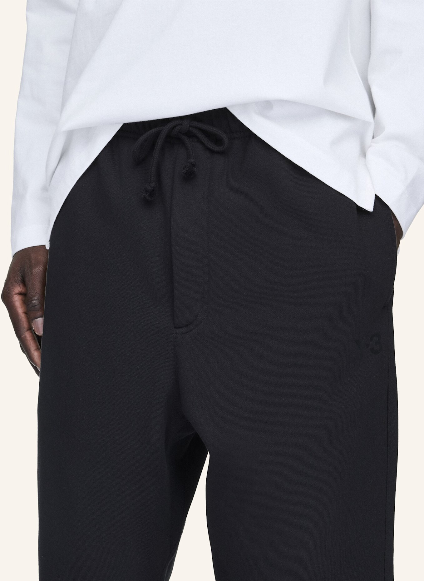 Y-3 Y-3 FT TRAININGSHOSE: SCHWARZ