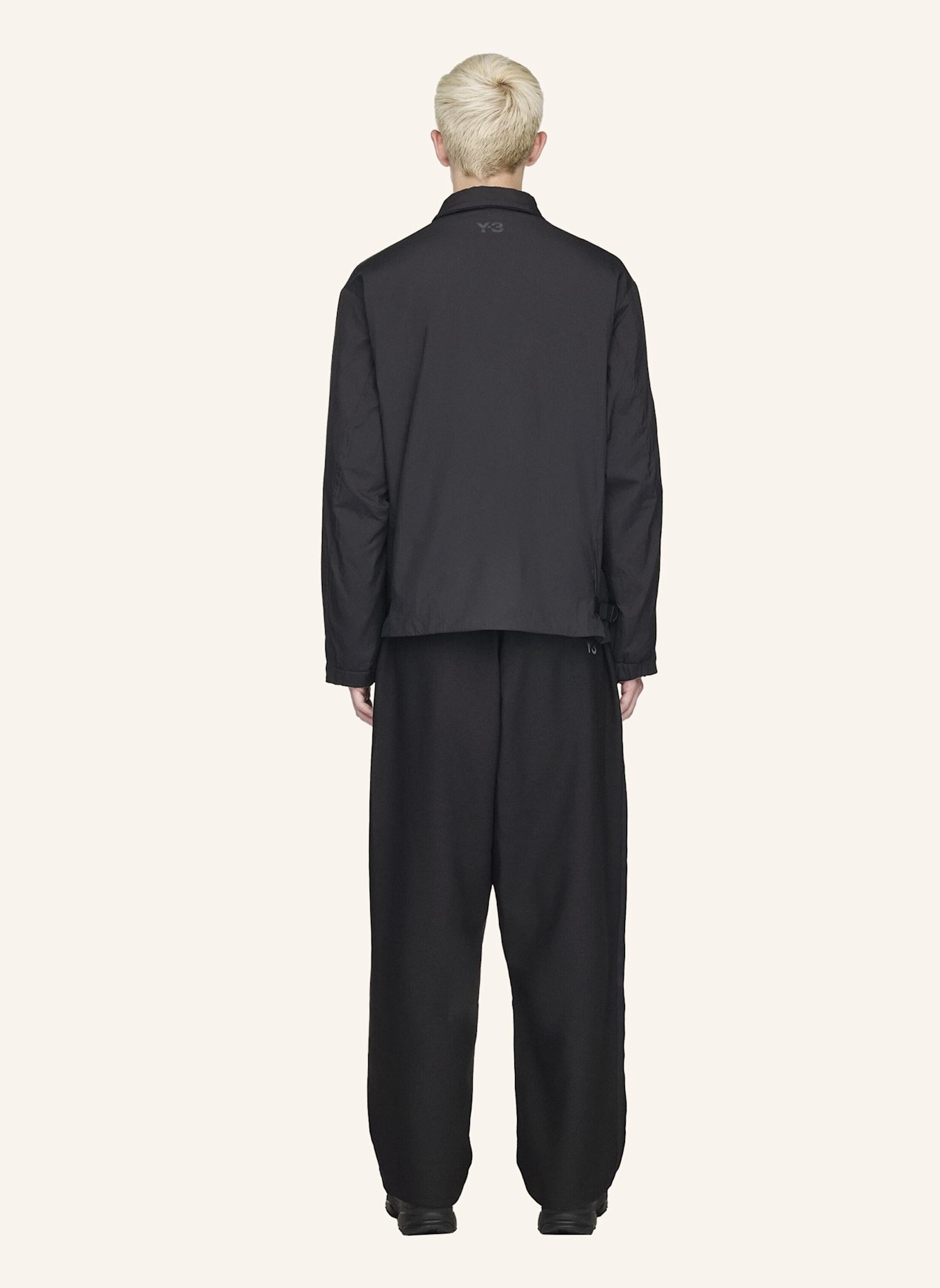Y-3 Y-3 PADDED LINER JACKE: SCHWARZ