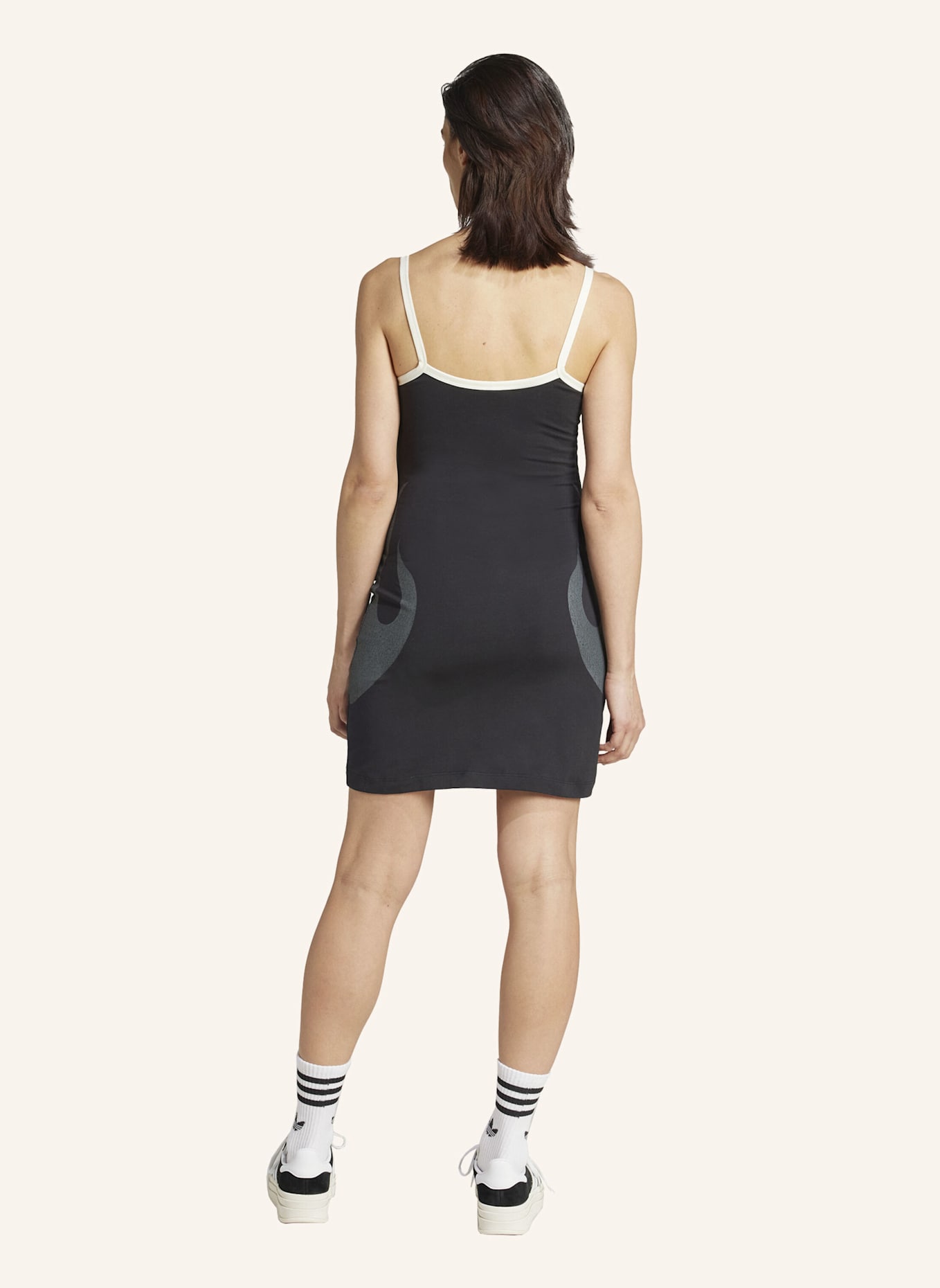 adidas Originals FLAMES TANKTOP KLEID: SCHWARZ