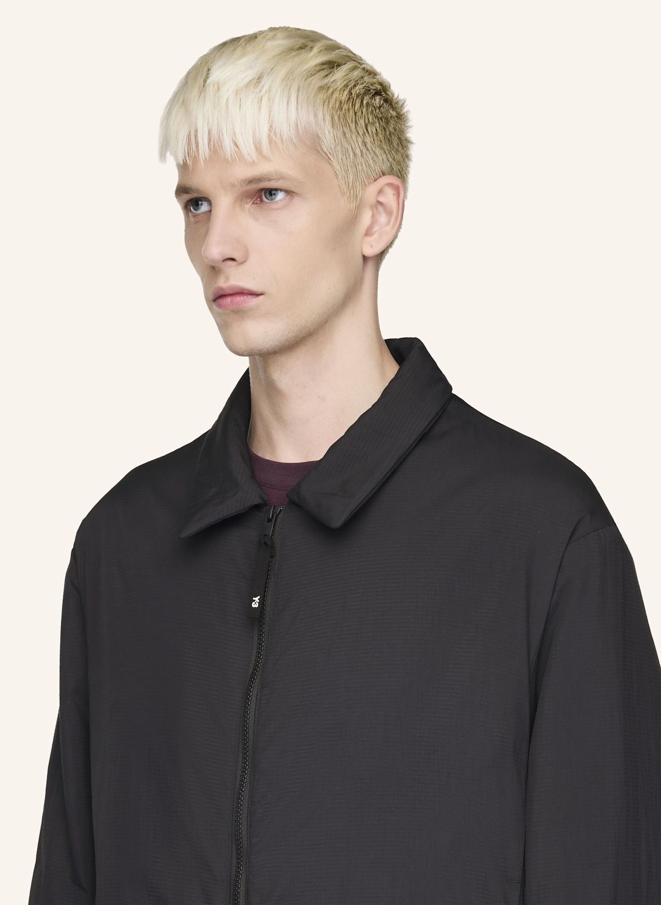 Y-3 Y-3 PADDED LINER JACKE: SCHWARZ