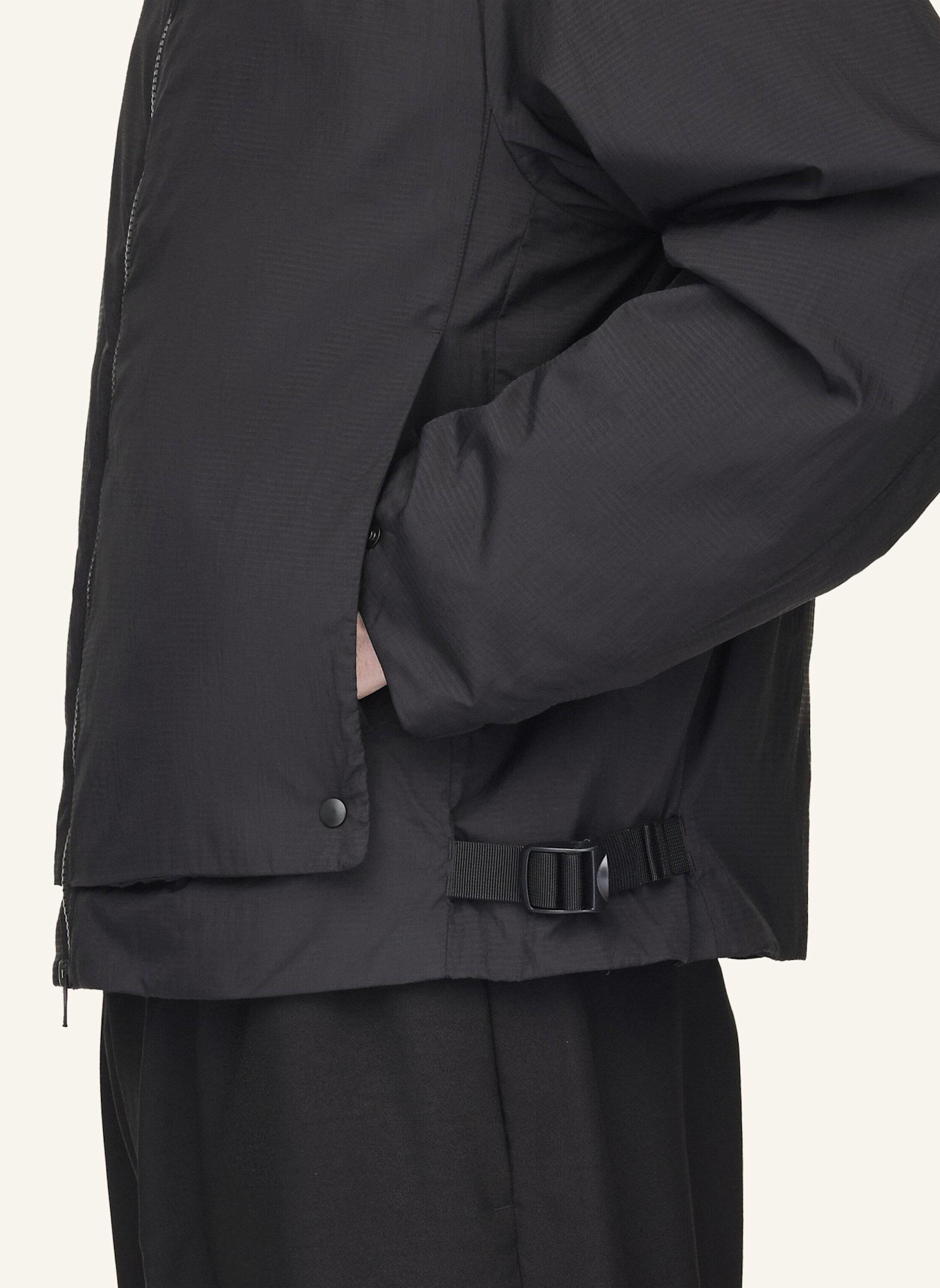 Y-3 Y-3 PADDED LINER JACKE: SCHWARZ