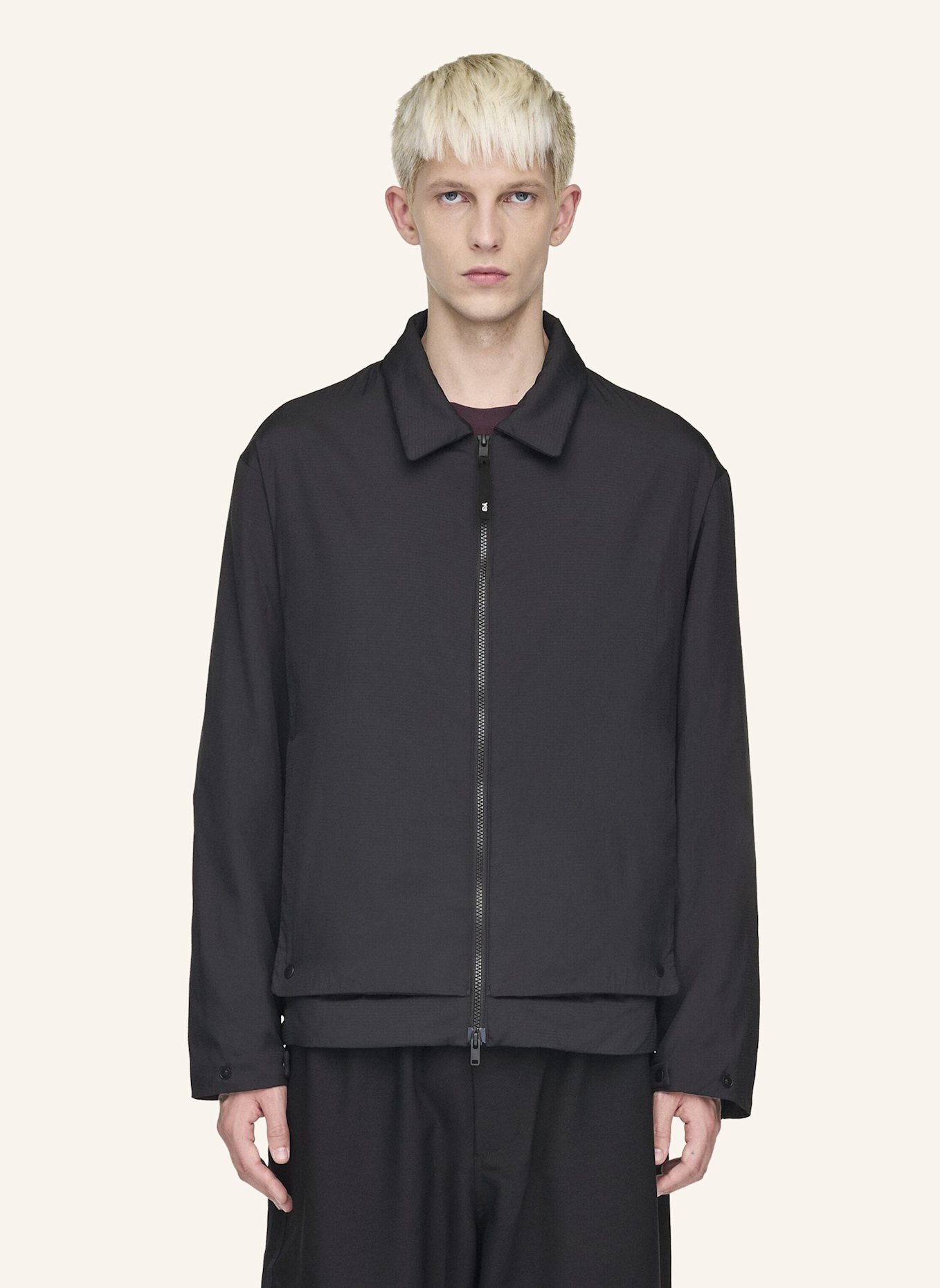 Y-3 Y-3 PADDED LINER JACKE: SCHWARZ