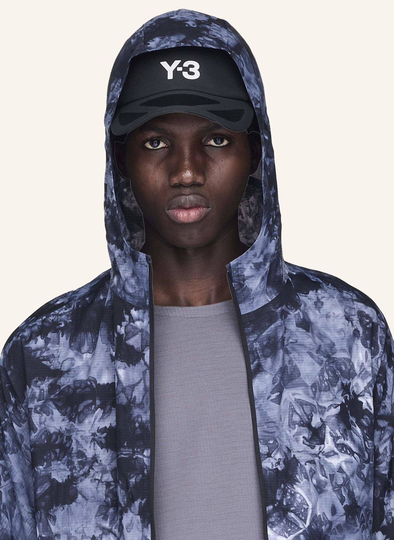 Y-3 Y-3 LAUFJACKE: SCHWARZ