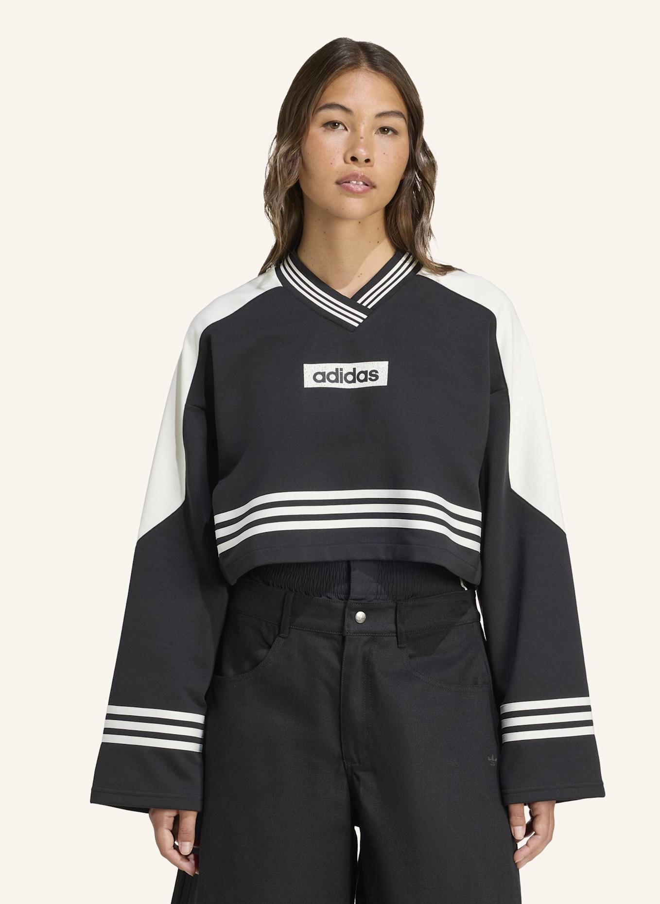 adidas Originals BLOCKING SWEATSHIRT: SCHWARZ/ WEISS