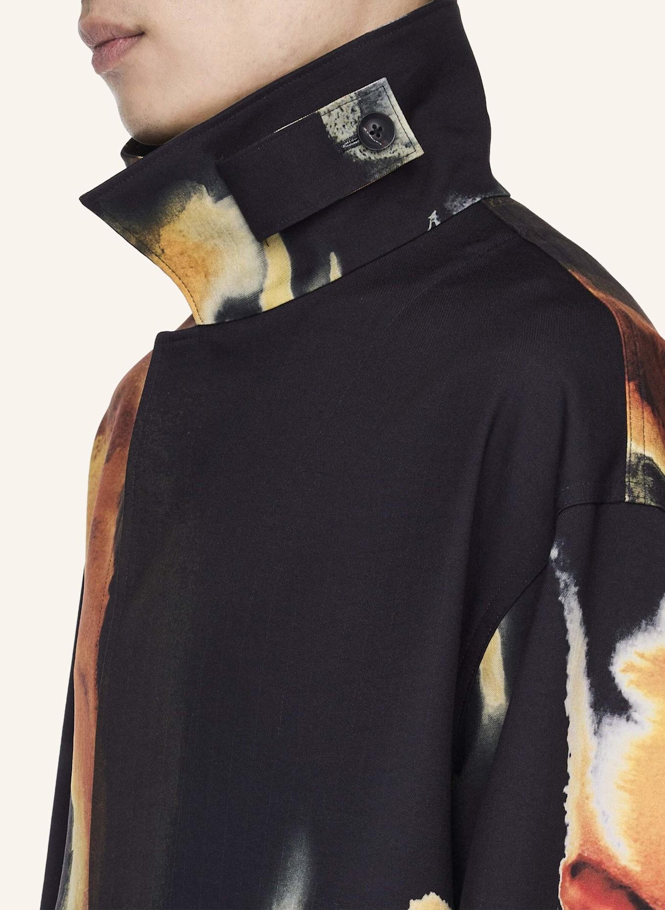 Y-3 Y-3 AOP SPORT UNIFORM COACH JACKE: SCHWARZ