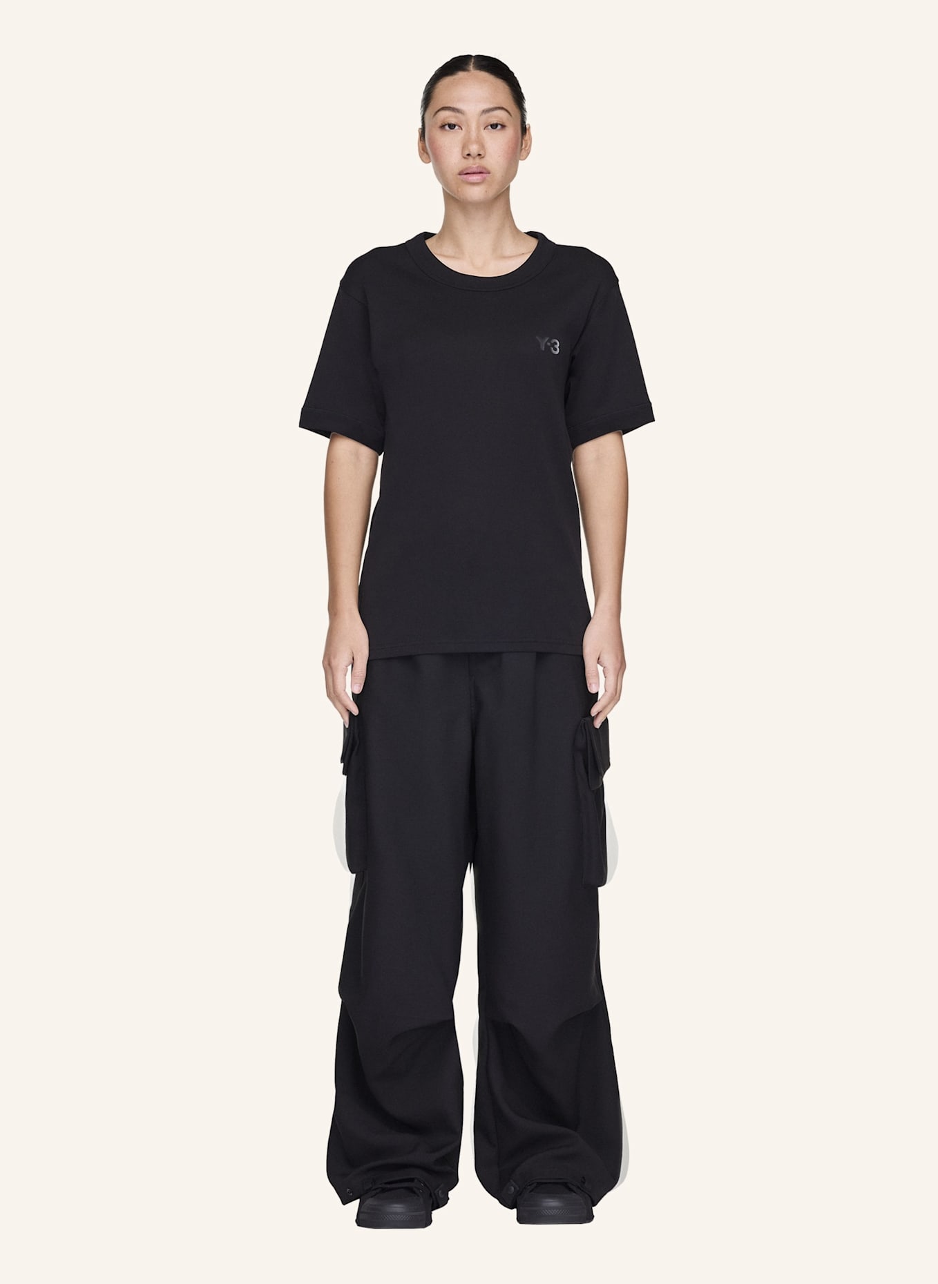 Y-3 Y-3 SPORT UNIFORM MULTI CARGOHOSE: SCHWARZ
