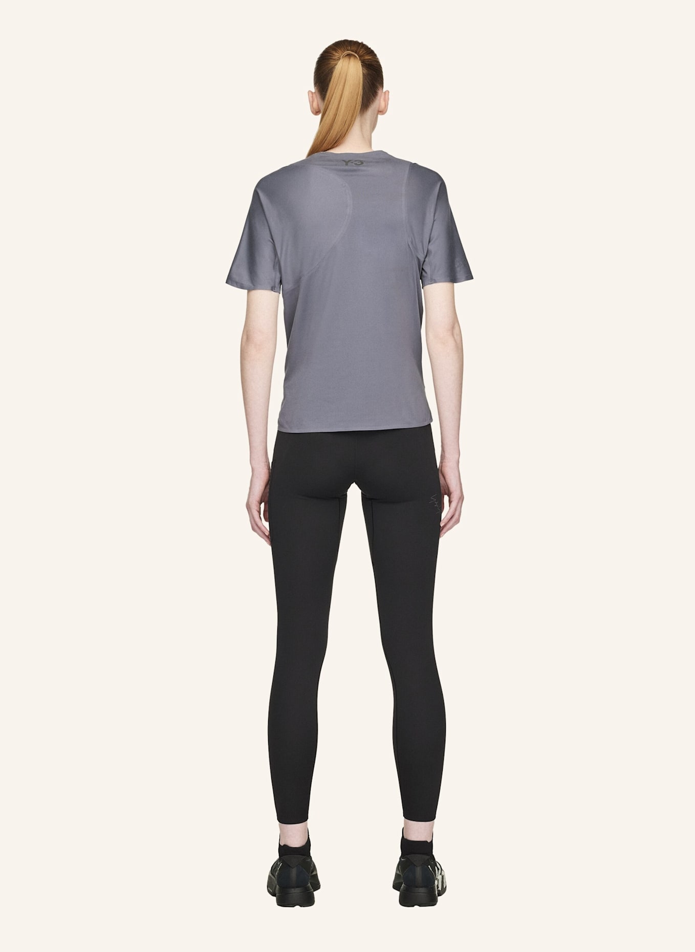 Y-3 Y-3 RUNNING LEGGINGS: SCHWARZ