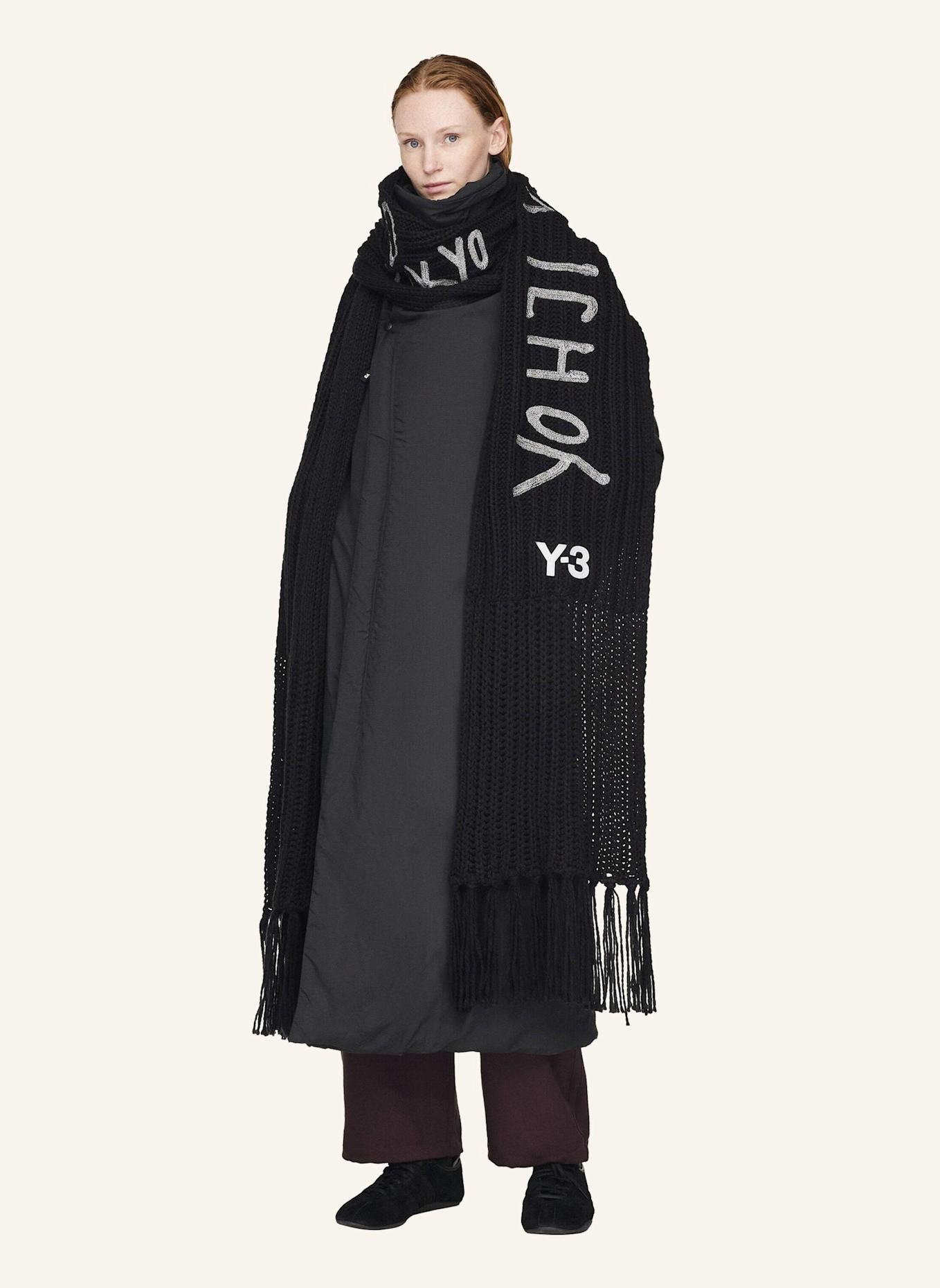 Y-3 Y-3 PADDED COAT: SCHWARZ