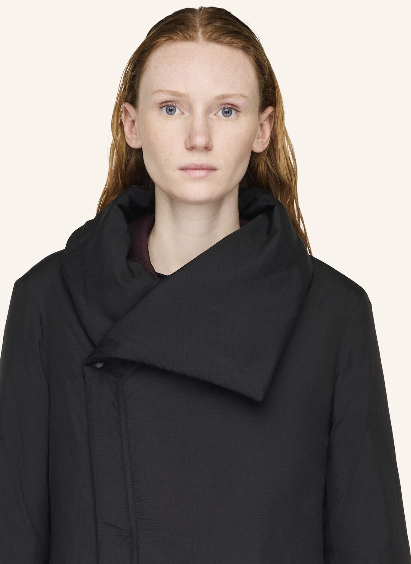 Y-3 Y-3 PADDED COAT: SCHWARZ