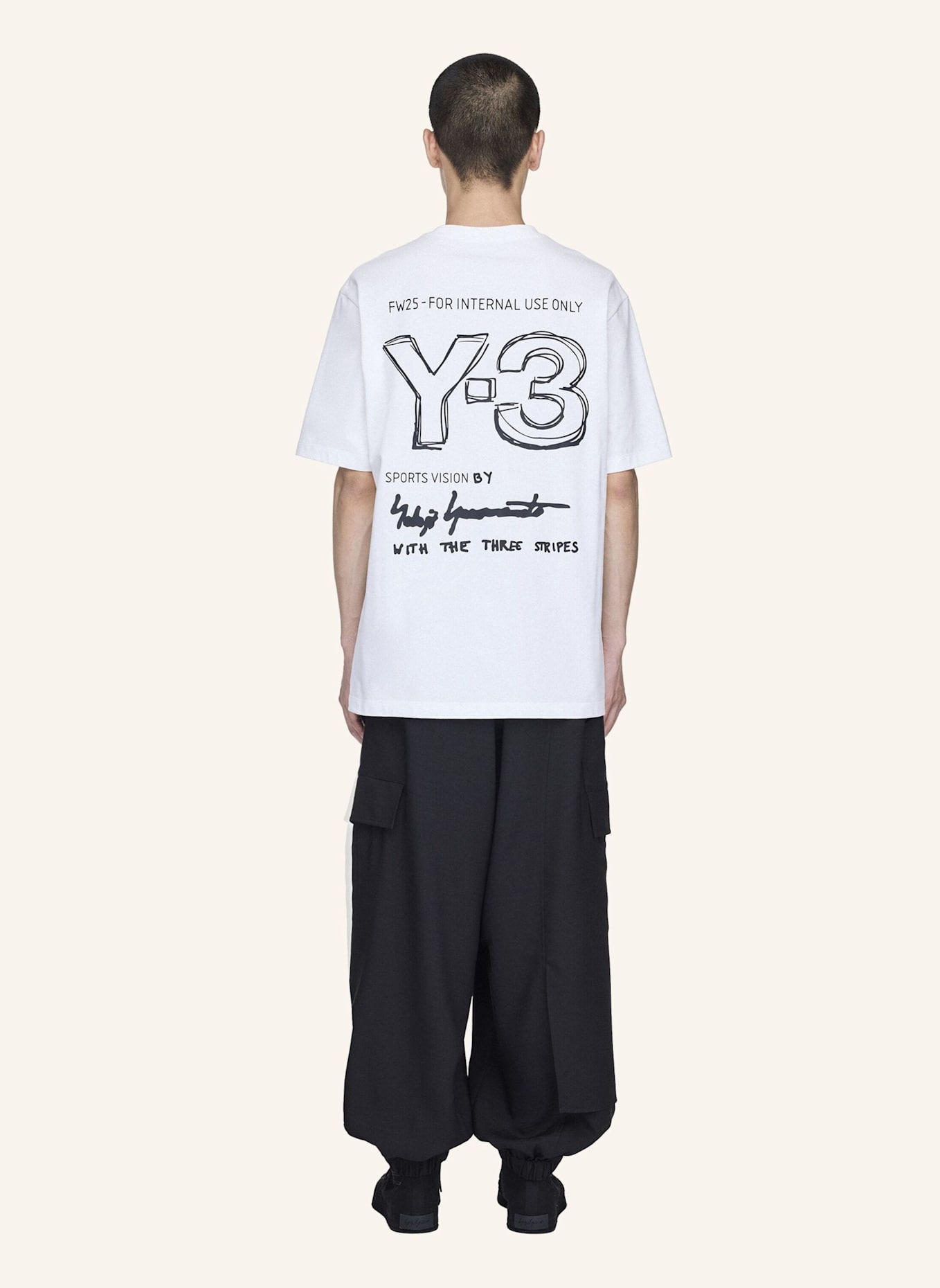 Y-3 Y-3 T-SHIRT: WEISS