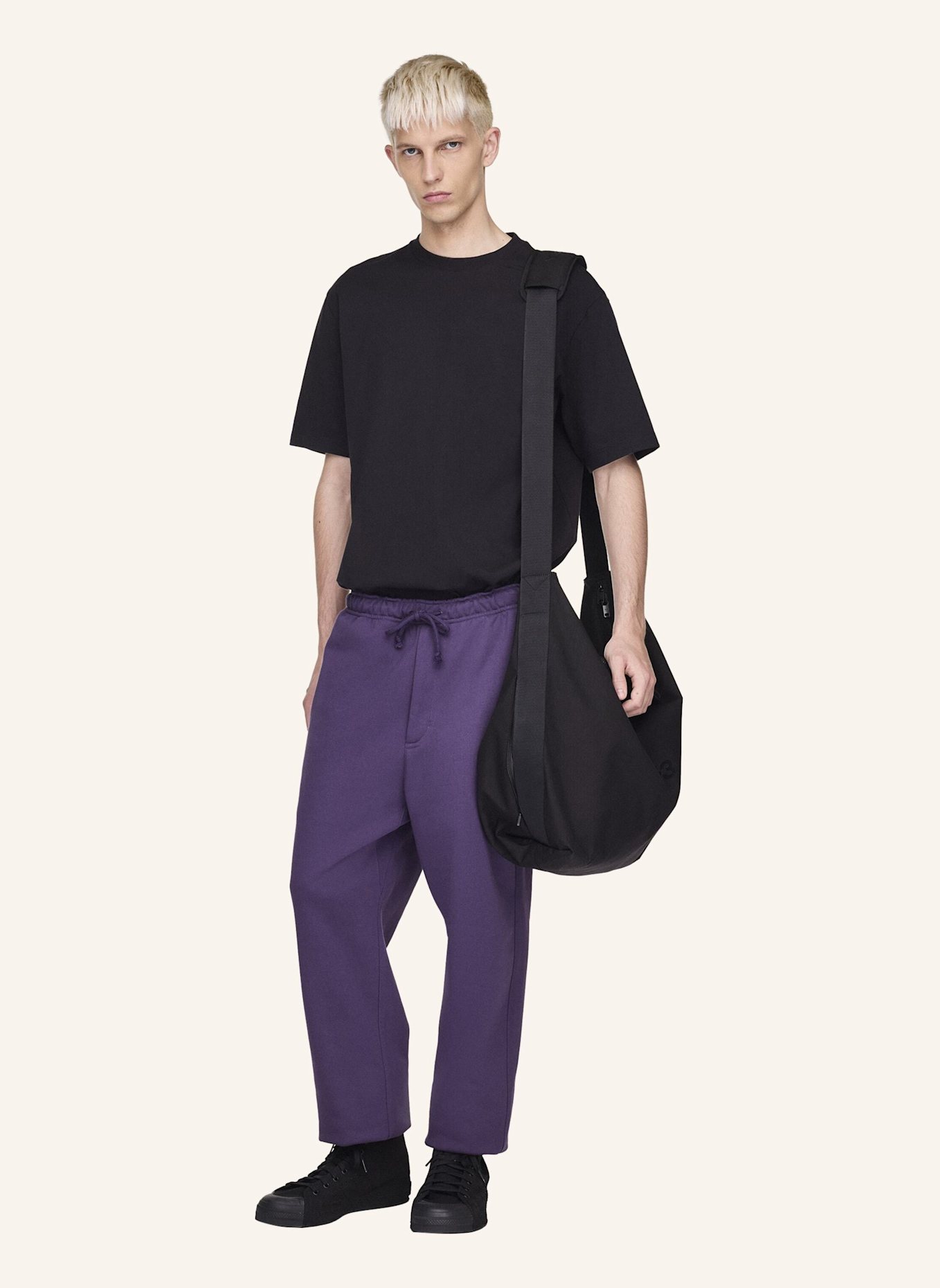Y-3 Y-3 T-SHIRT: SCHWARZ
