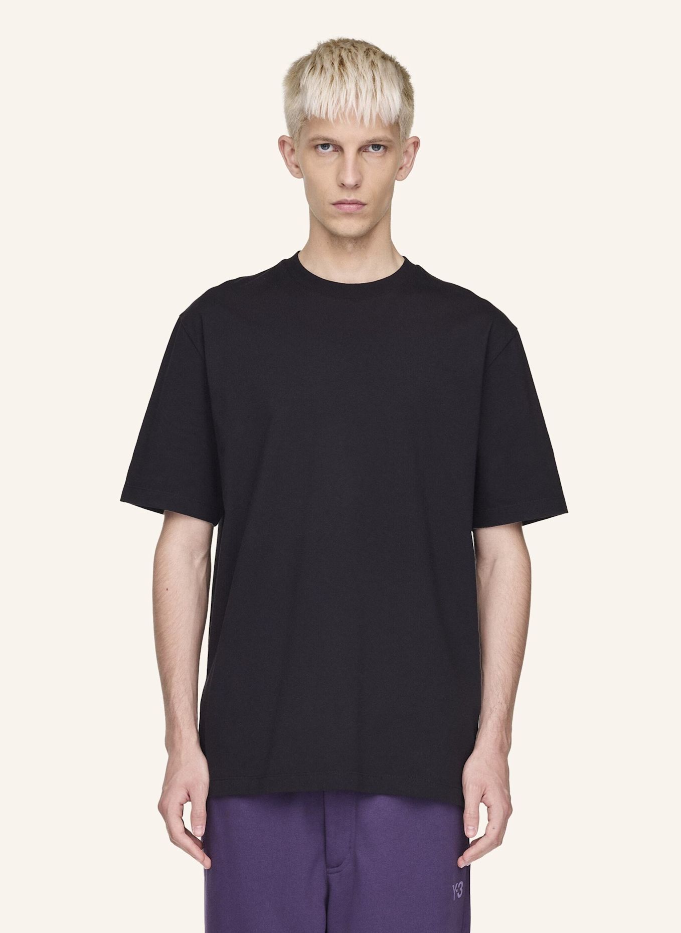 Y-3 Y-3 T-SHIRT: SCHWARZ