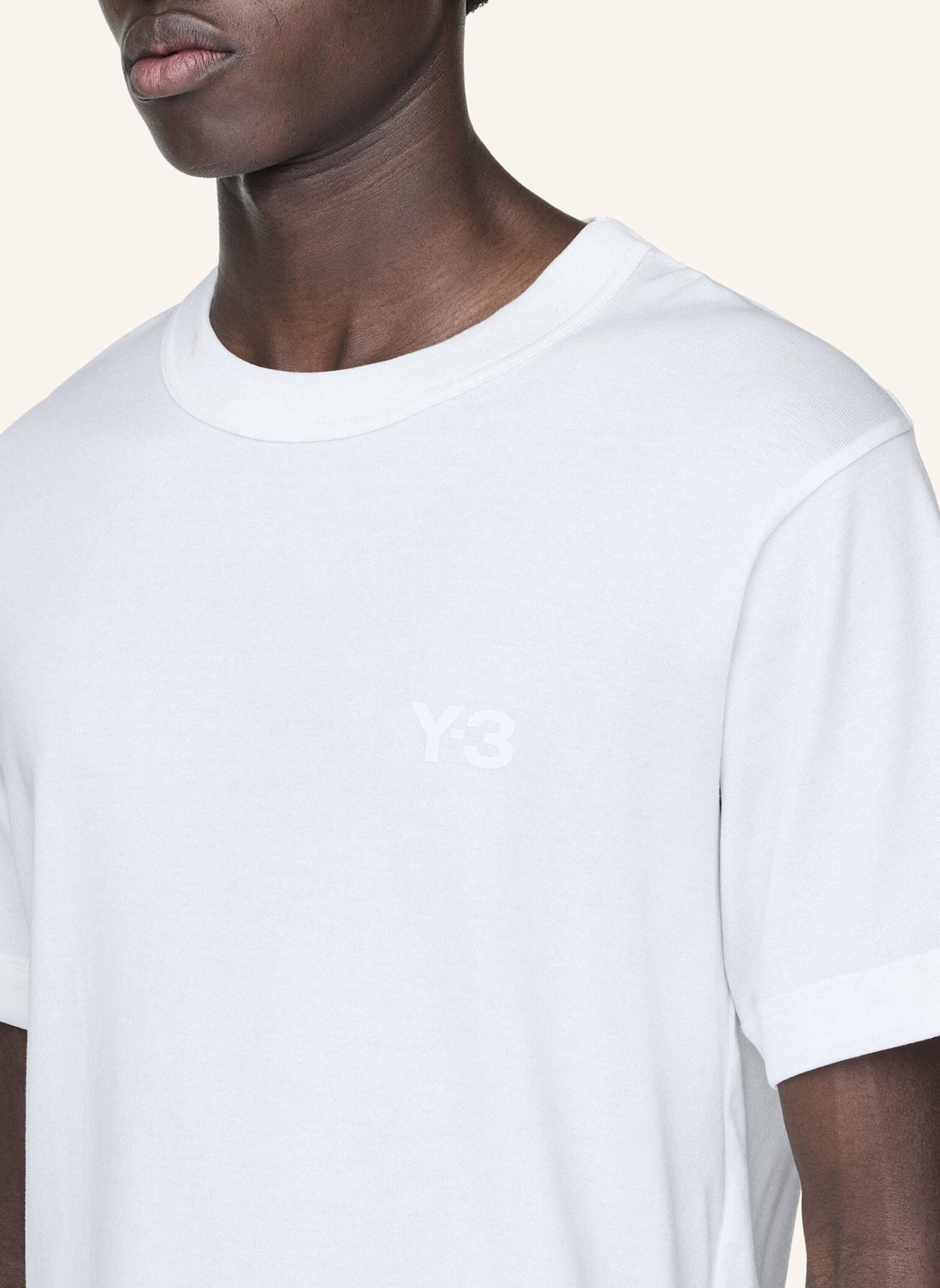 Y-3 Y-3 SLIM T-SHIRT: WEISS