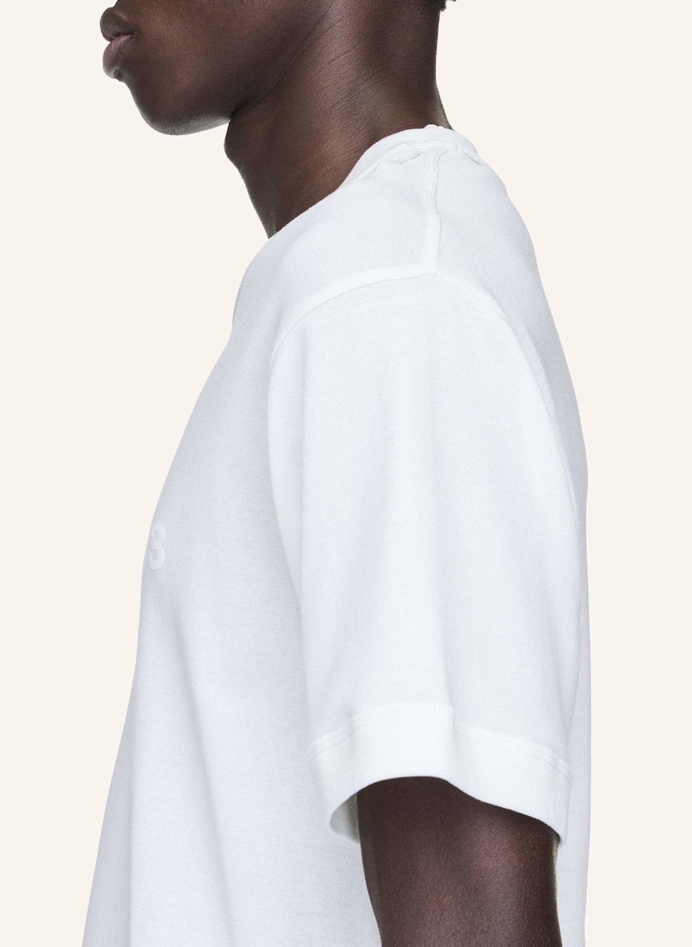 Y-3 Y-3 SLIM T-SHIRT: WEISS