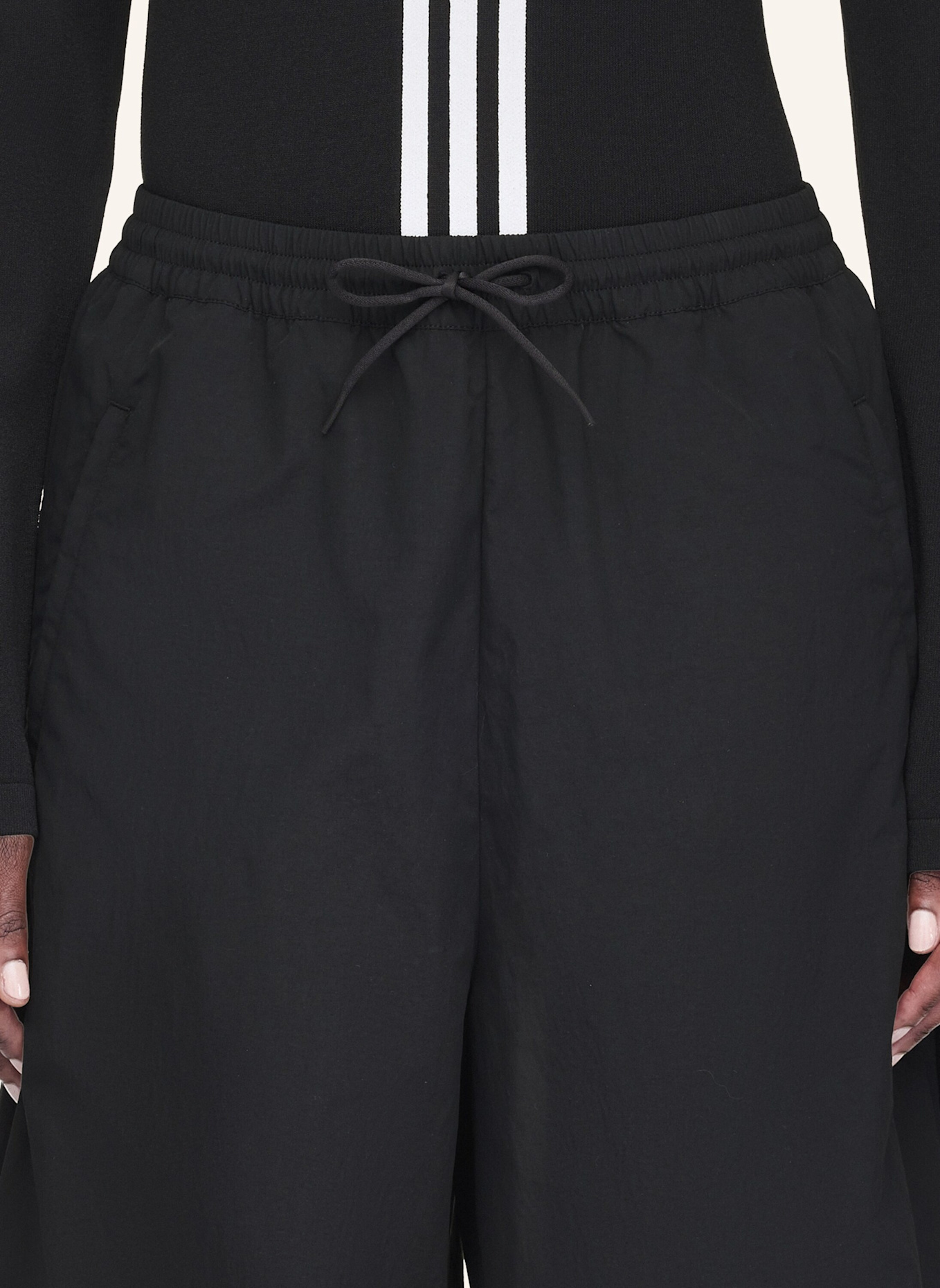 Y-3 Y-3 NYLON PANTS: SCHWARZ