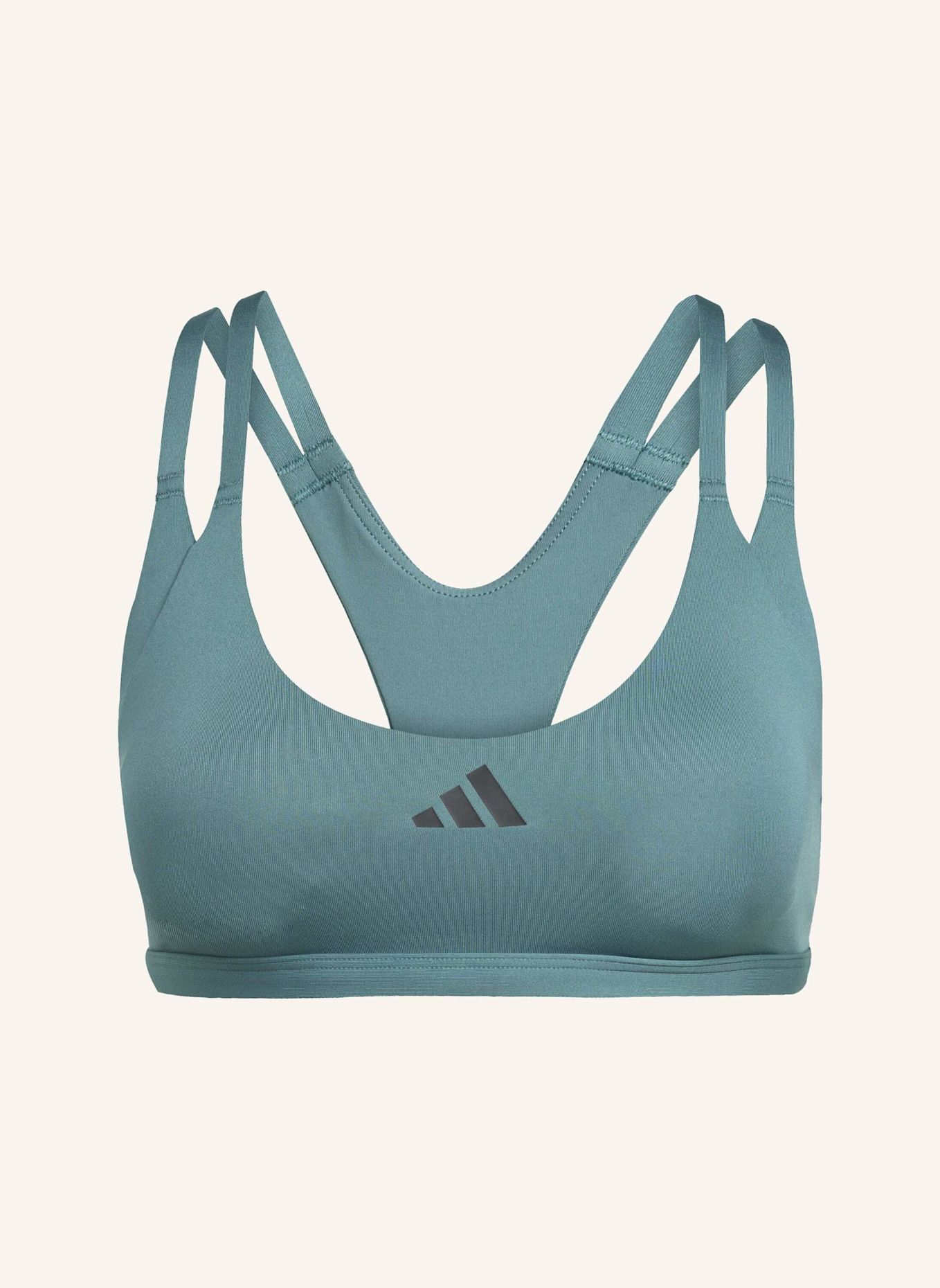 adidas Sport-BH AEROIMPACT LUXE TRAINING: TÜRKIS