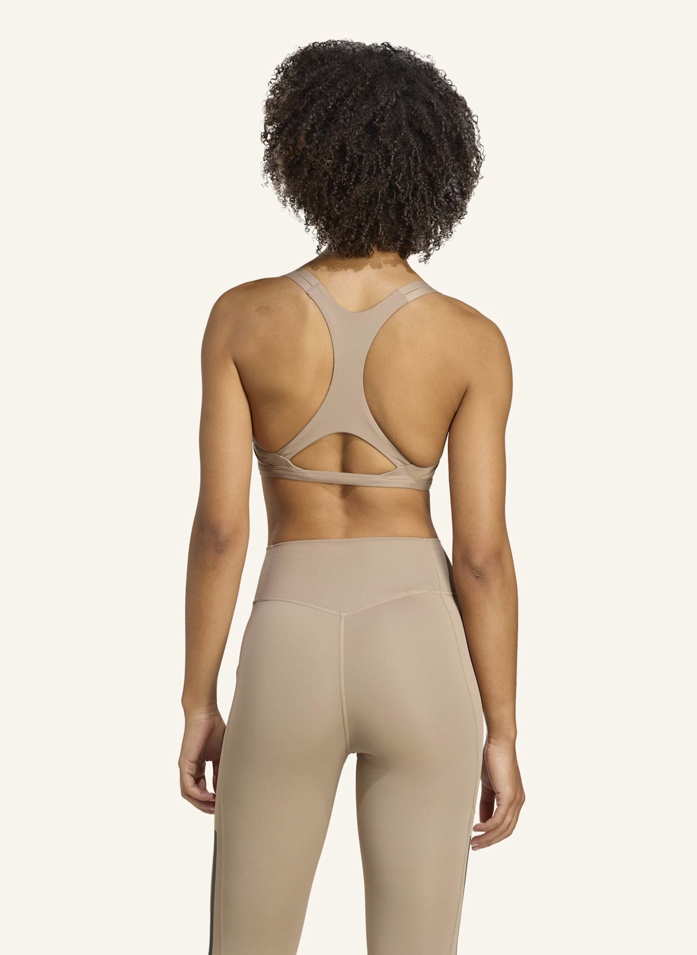 adidas Sport-BH AEROIMPACT LUXE TRAINING: BRAUN