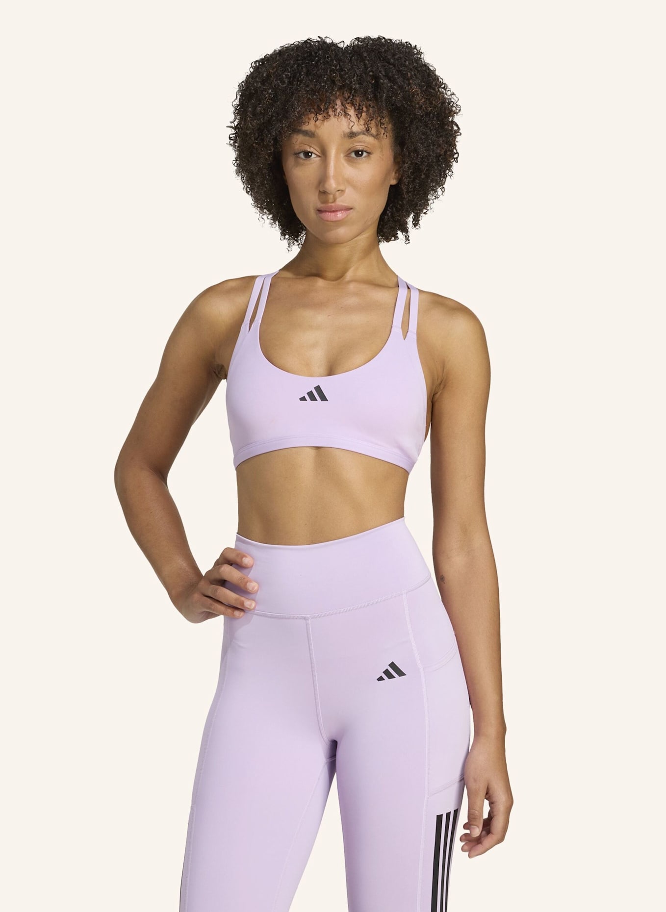 adidas Sport-BH AEROIMPACT LUXE TRAINING: HELLLILA