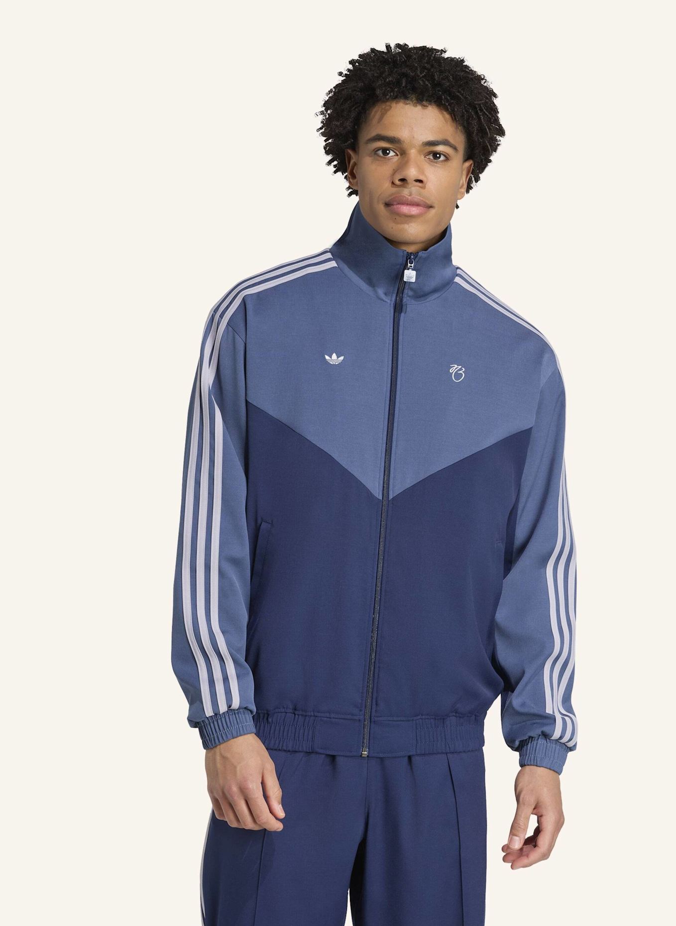 adidas JUDE BELLINGHAM ADIDAS ORIGINALS TRAININGSJACKE: BLAU