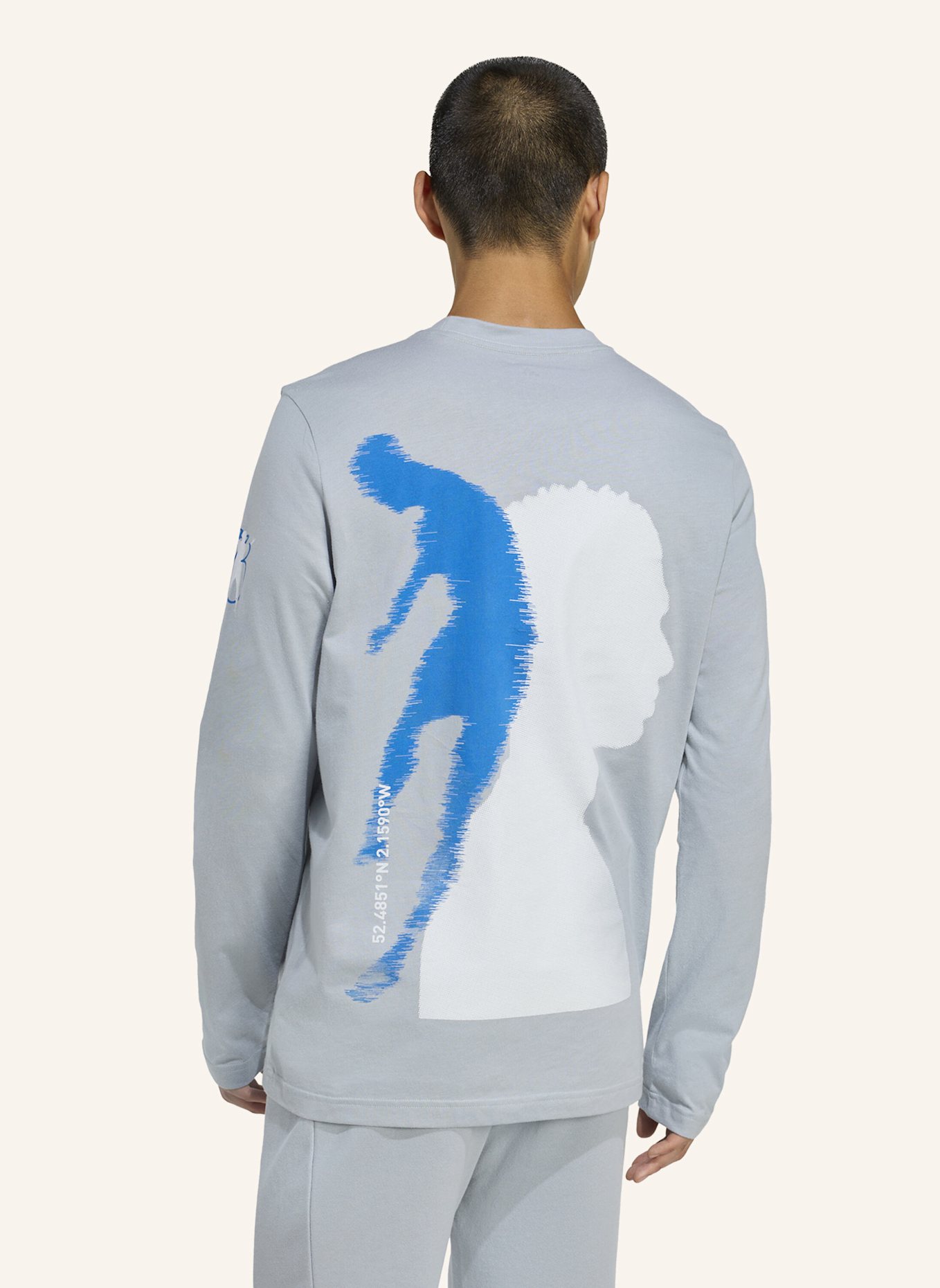 adidas JUDE BELLINGHAM LONGSLEEVE: GRAU