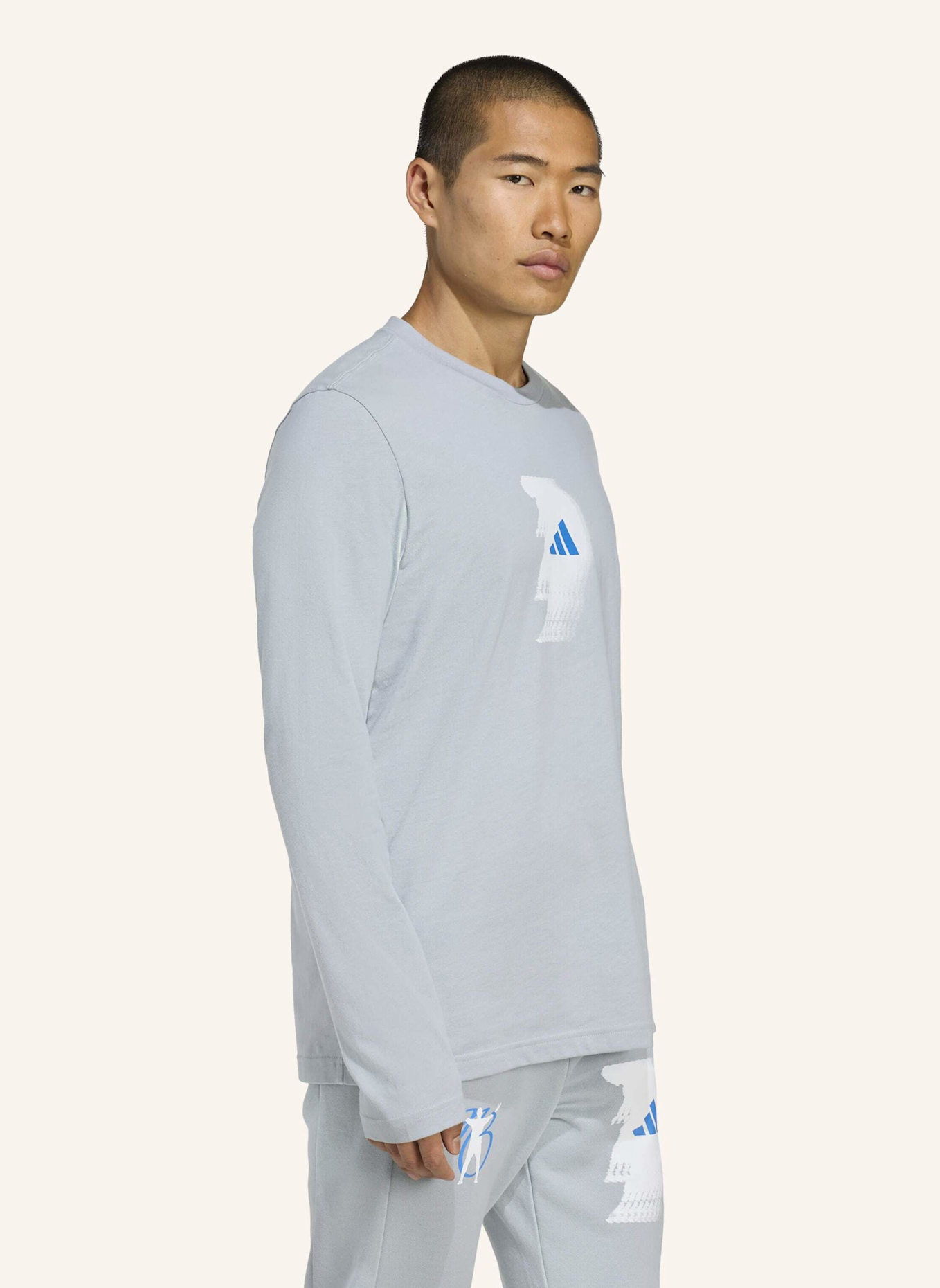 adidas JUDE BELLINGHAM LONGSLEEVE: GRAU