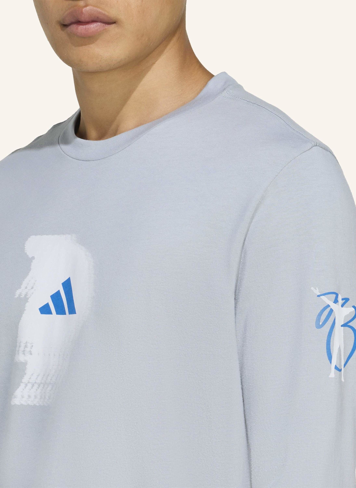 adidas JUDE BELLINGHAM LONGSLEEVE: GRAU