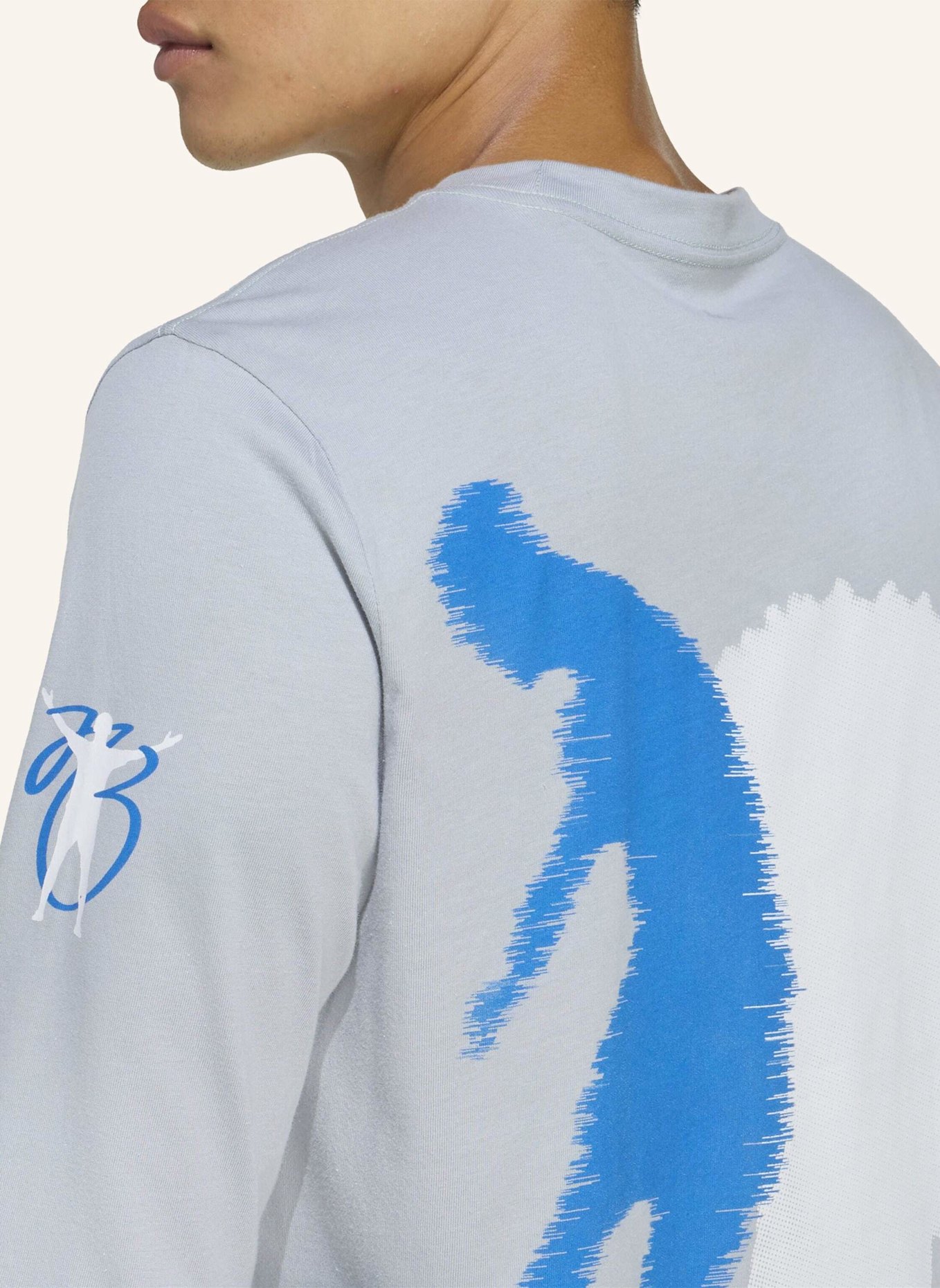 adidas JUDE BELLINGHAM LONGSLEEVE: GRAU