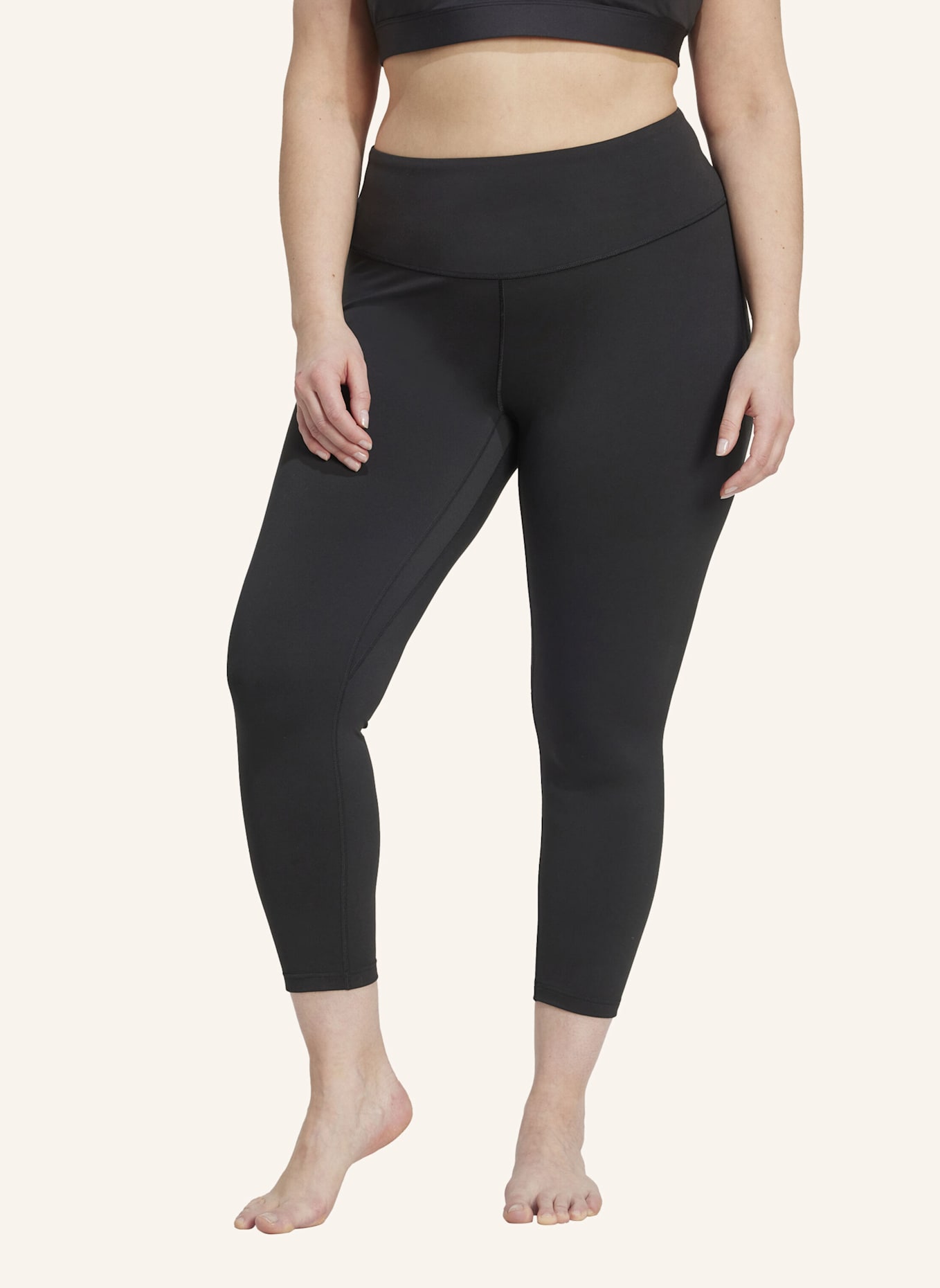 adidas ALL ME 7/8-LEGGINGS – GROSSE GRÖSSEN: SCHWARZ