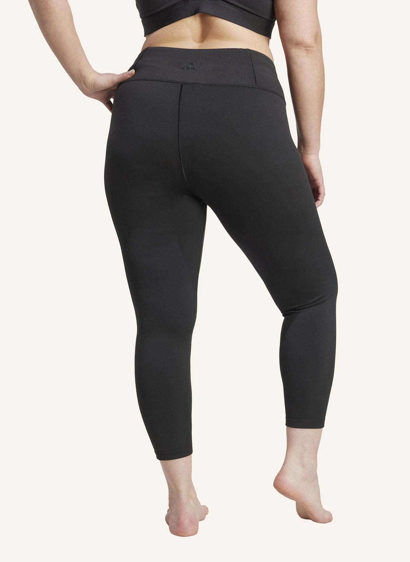 adidas ALL ME 7/8-LEGGINGS – GROSSE GRÖSSEN: SCHWARZ