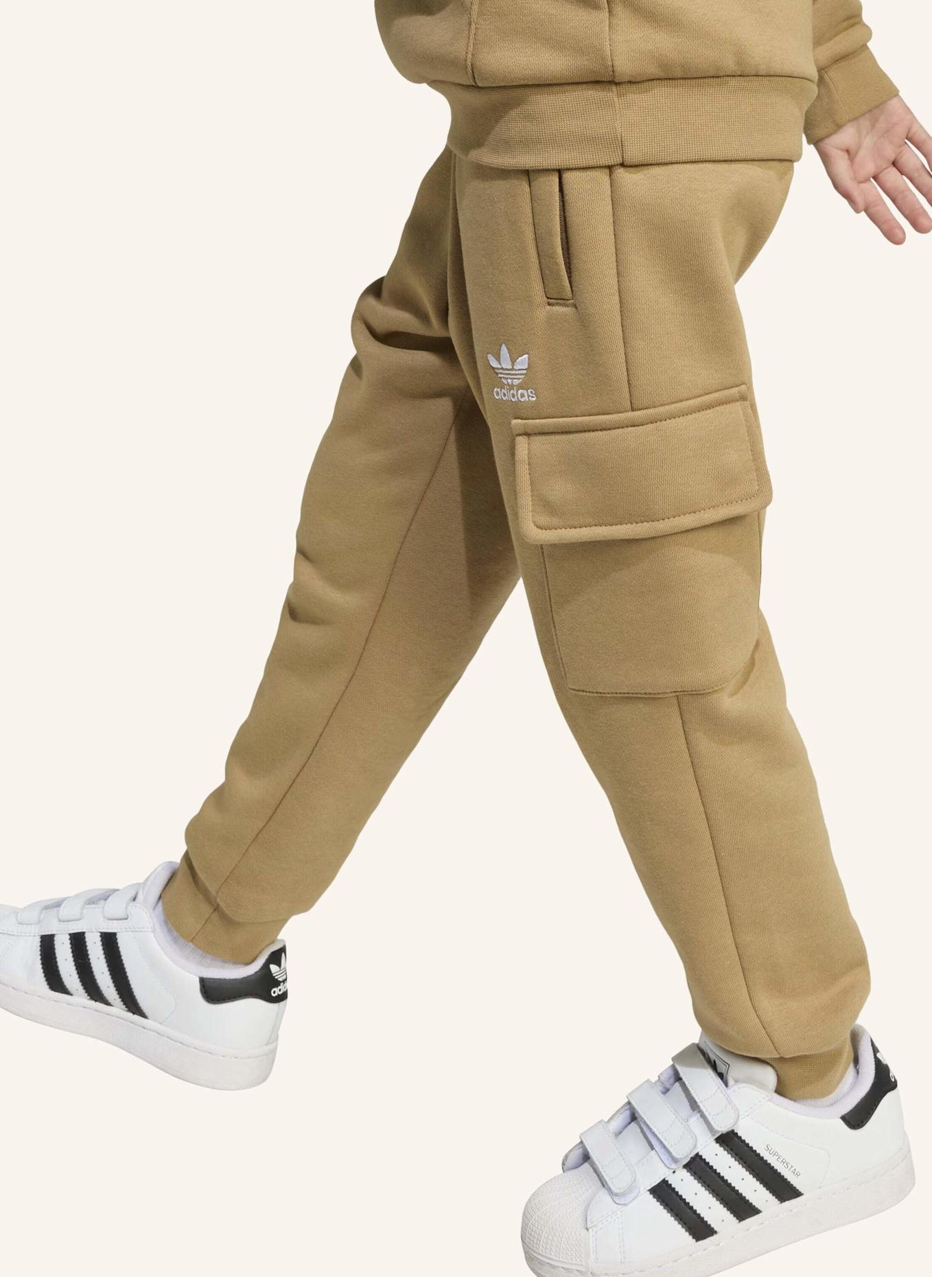 adidas Originals KIDS CARGO HOODIE-SET: BRAUN