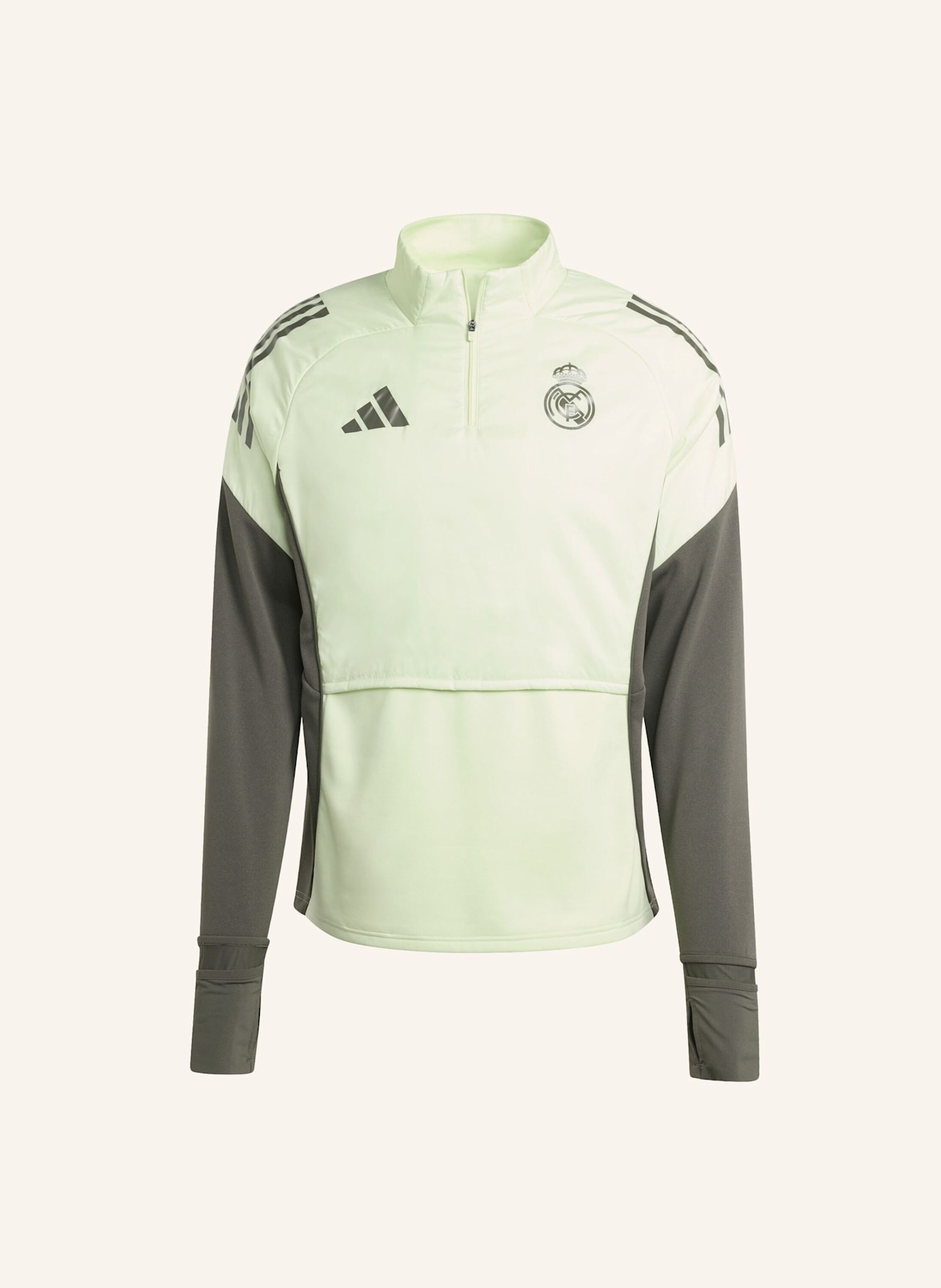 adidas REAL MADRID TIRO 25 COMPETITION WINTERIZED TOP: GRÜN