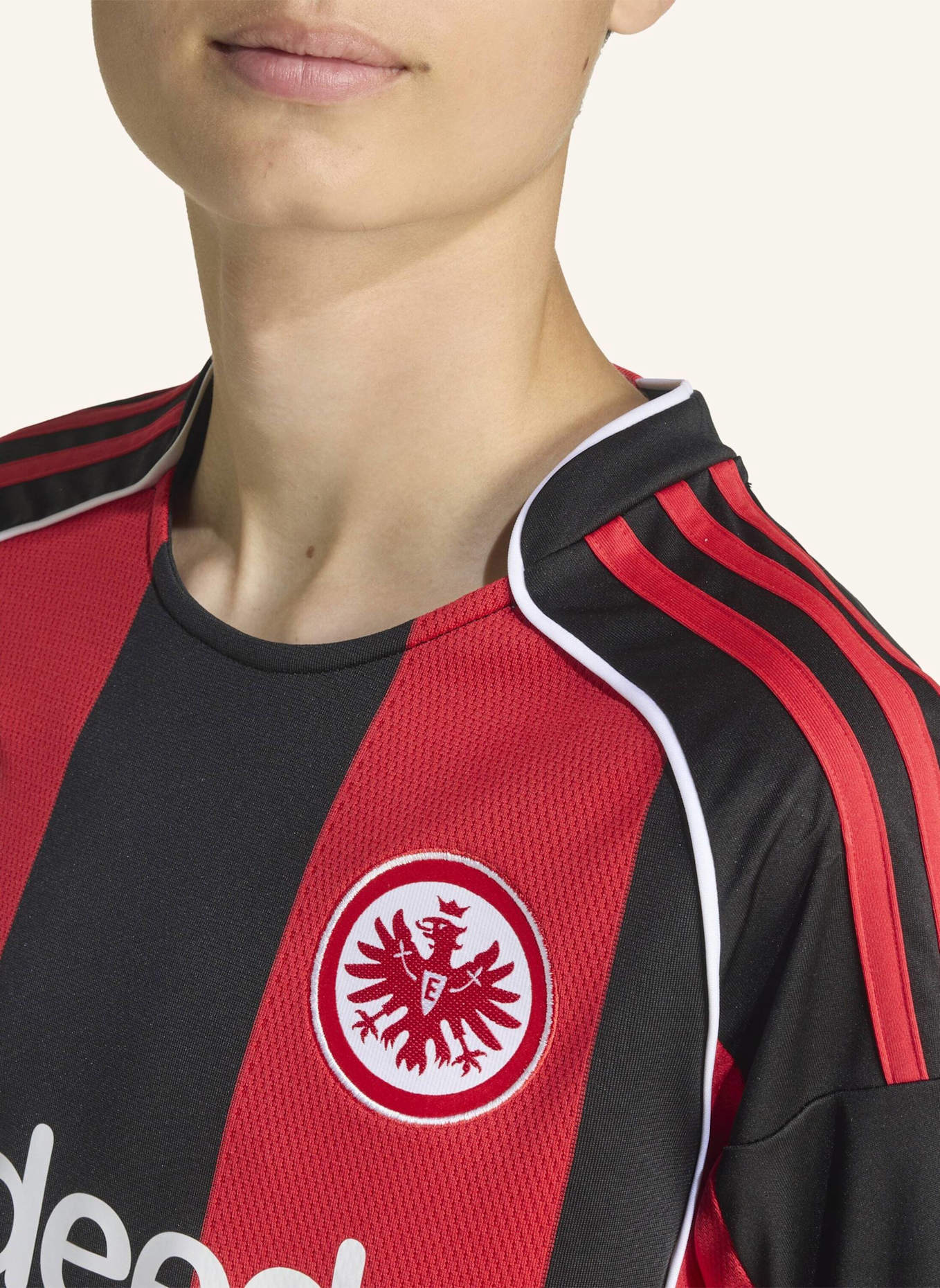 adidas EINTRACHT FRANKFURT 25/26 HEIMTRIKOT: SCHWARZ