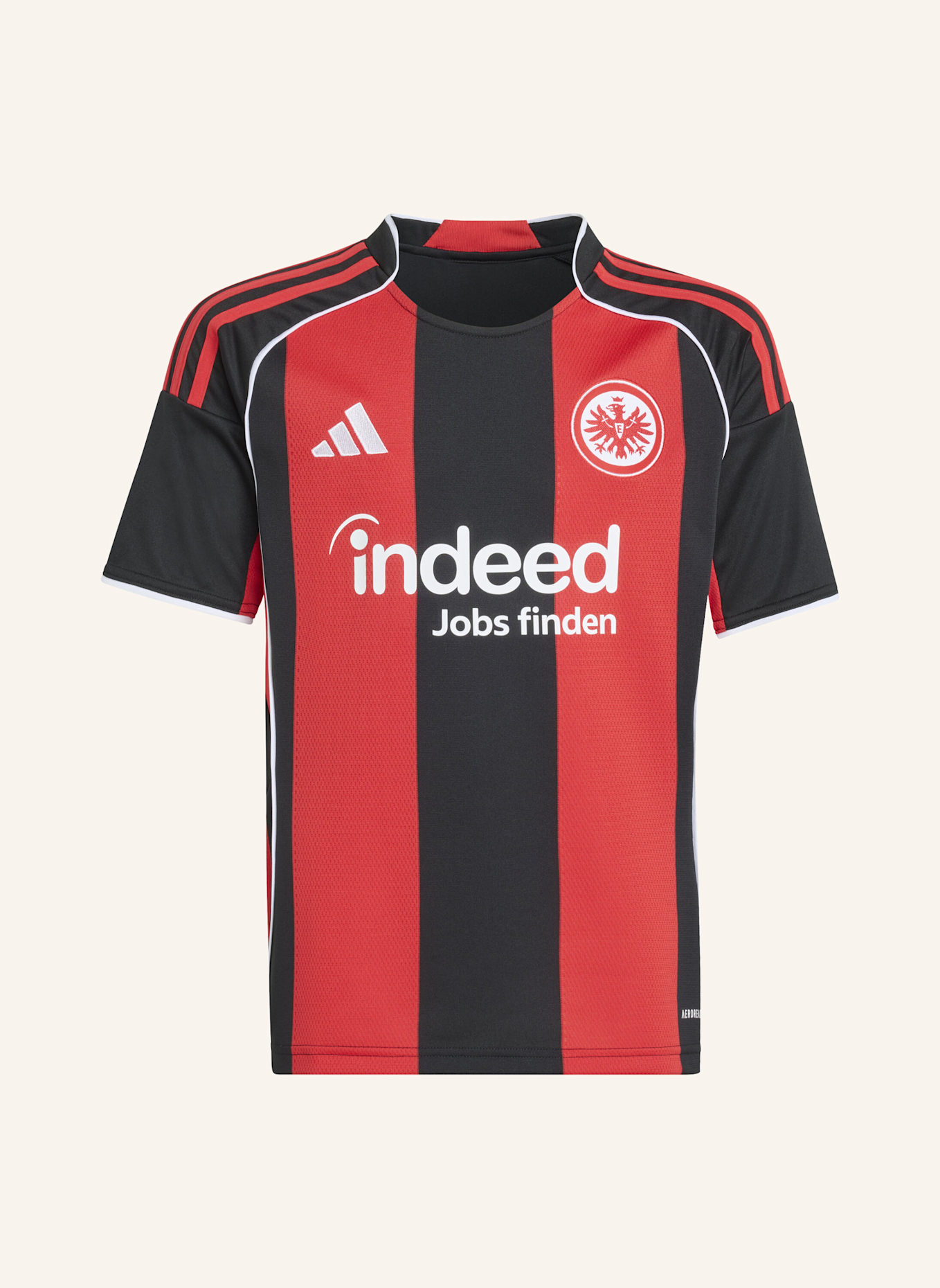 adidas EINTRACHT FRANKFURT 25/26 HEIMTRIKOT: SCHWARZ