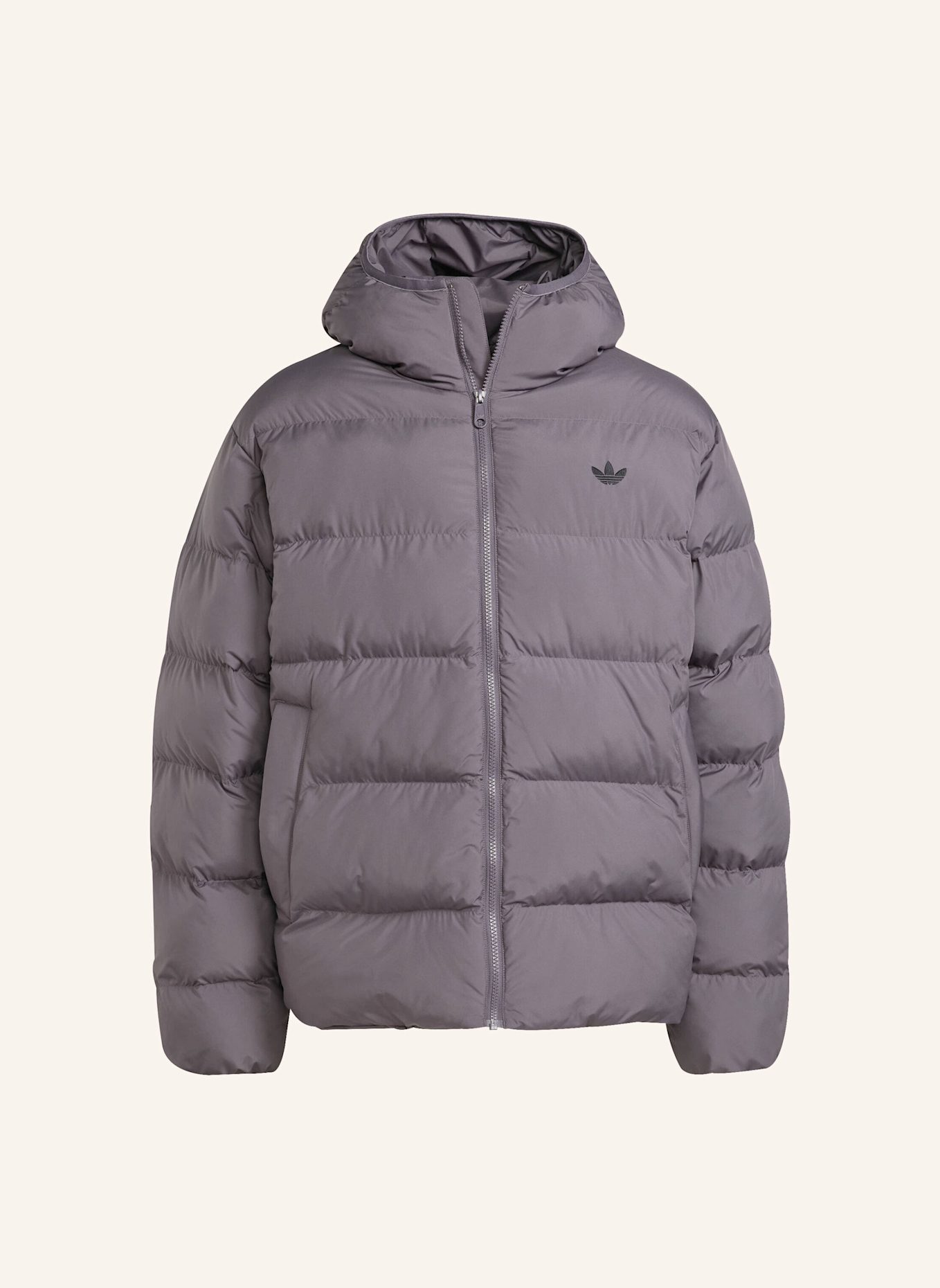 adidas Originals TONAL HOODED PUFFER JACKE: GRAU