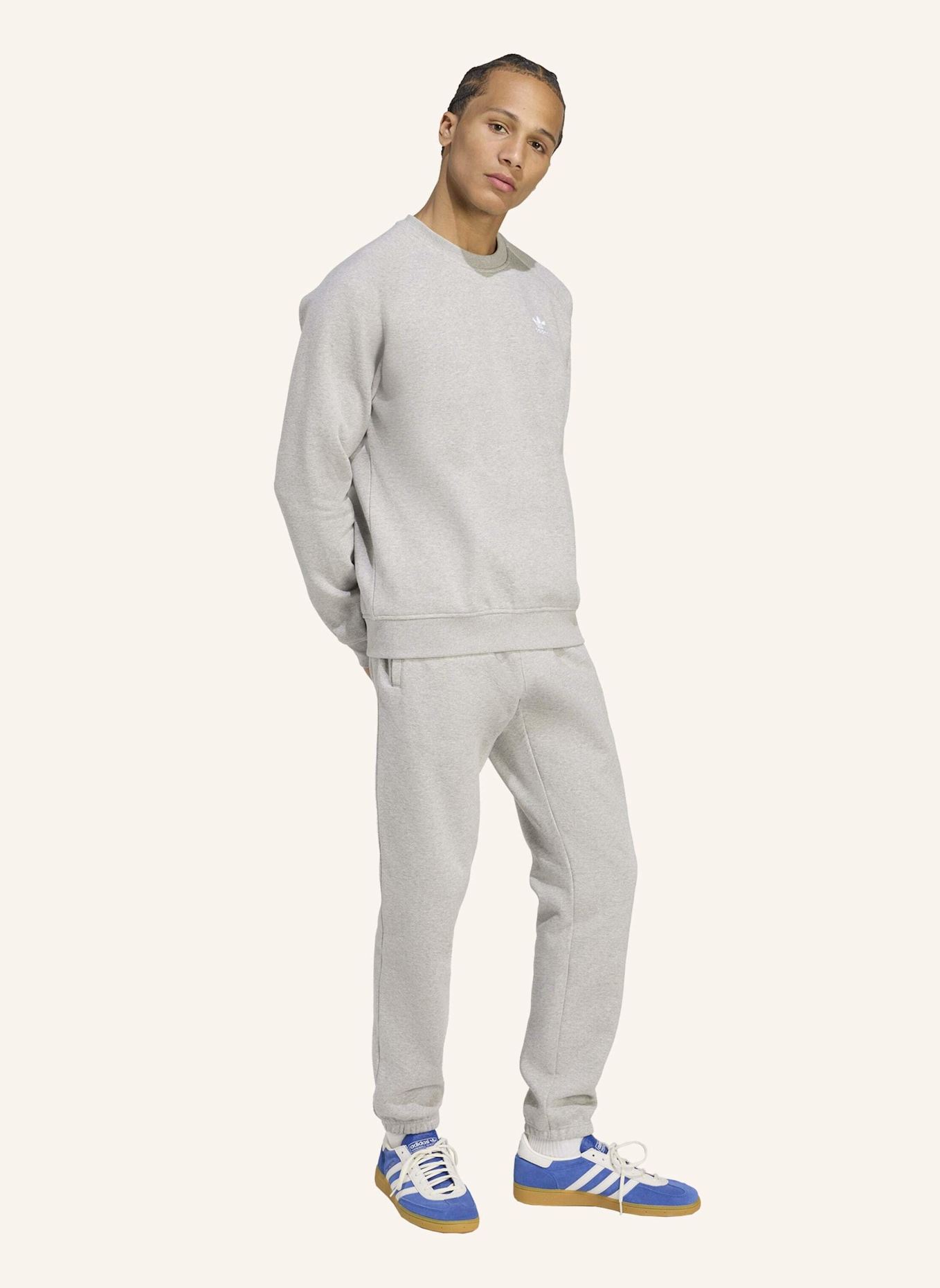 adidas Originals TREFOIL ESSENTIALS SWEATSHIRT: WEISS