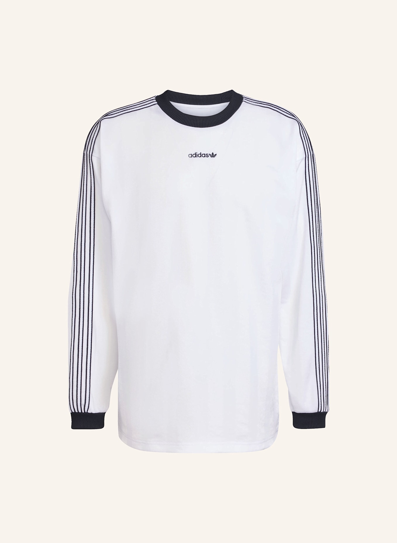 adidas Originals LANGÄRMELIGES TRIKOT: WEISS