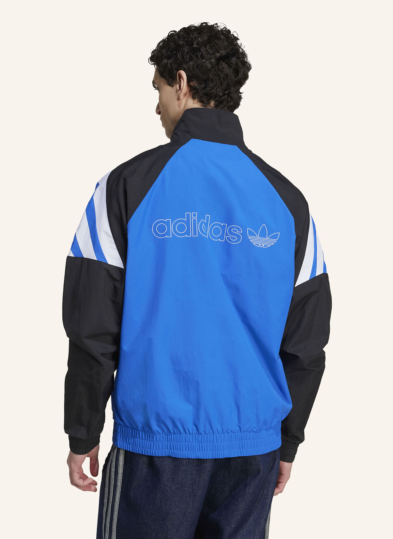 adidas Originals ORIGINALS JACKE: BLAU/ SCHWARZ