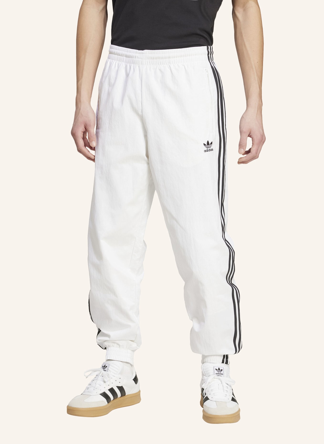 adidas Originals Track Pants FIREBIRD: WEISS/ SCHWARZ