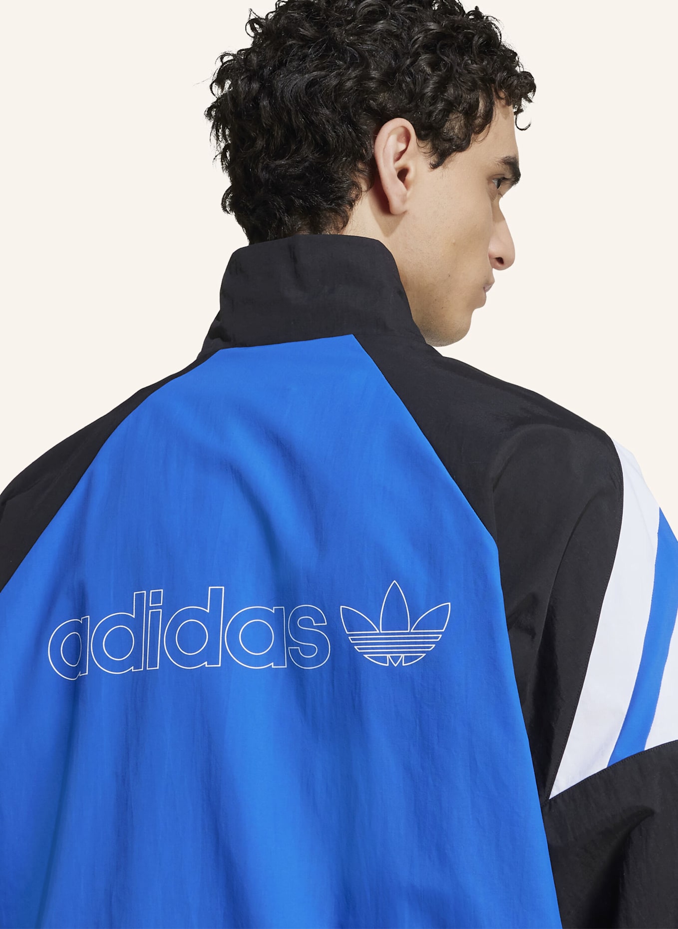 adidas Originals ORIGINALS JACKE: BLAU/ SCHWARZ