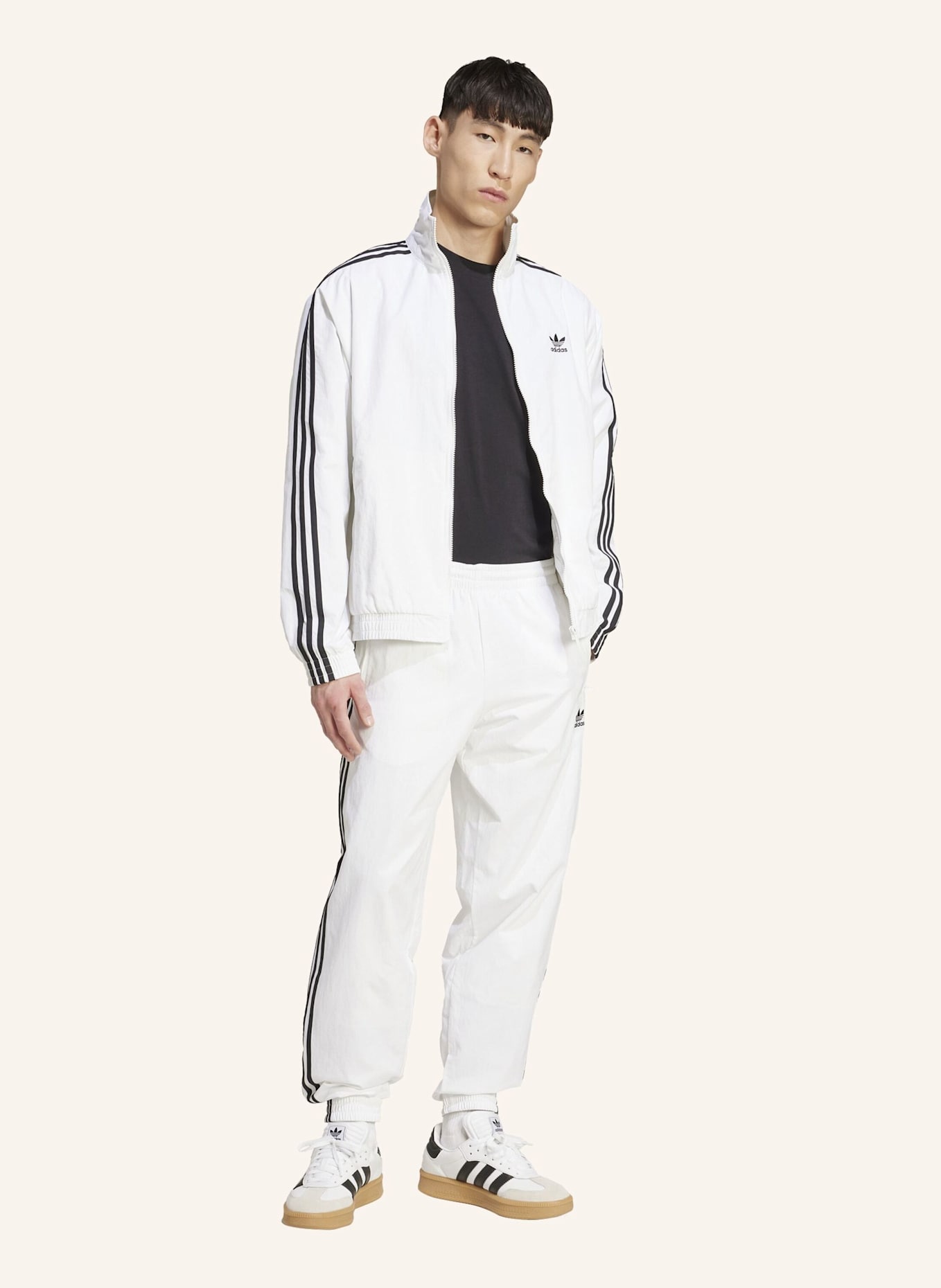 adidas Originals Track Pants FIREBIRD: WEISS/ SCHWARZ